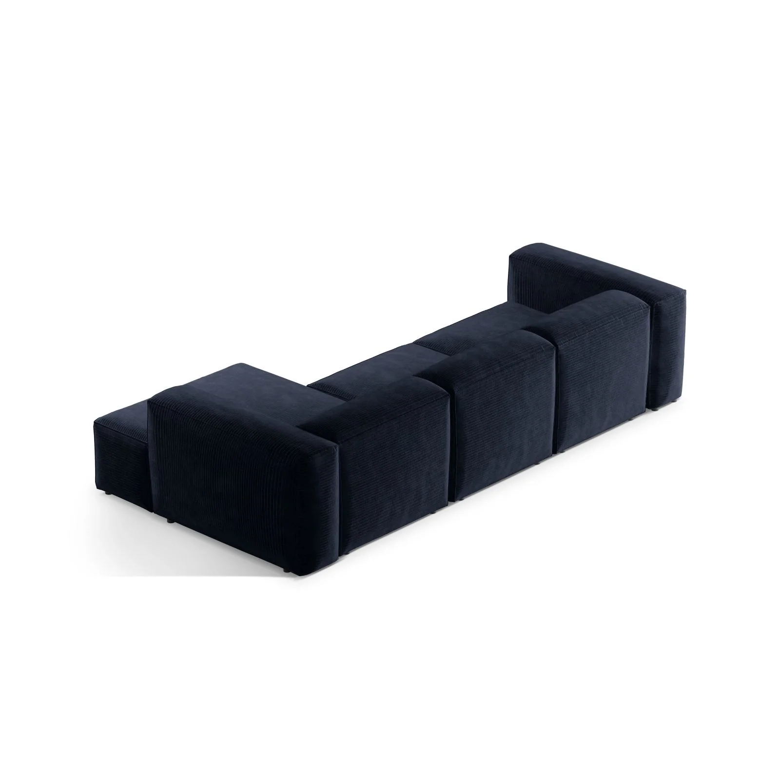 Bergamo 3-Sitzer Ecksofa, Rechte Seite, aus Cord oder Strukturstoff, 304x152x70 cm - Image 26