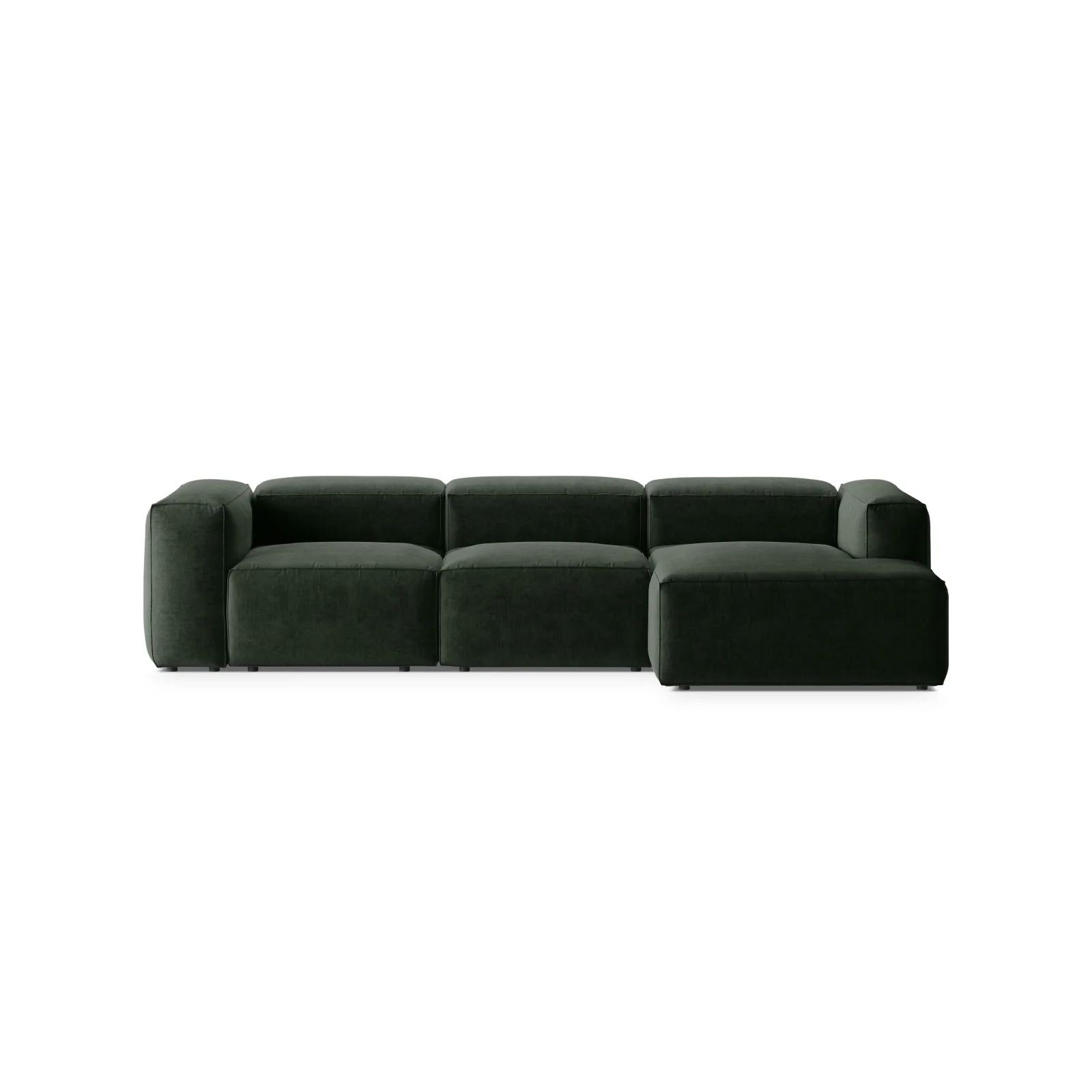 Bergamo 3-Sitzer Ecksofa, Rechte Seite, aus Cord oder Strukturstoff, 304x152x70 cm - Image 64