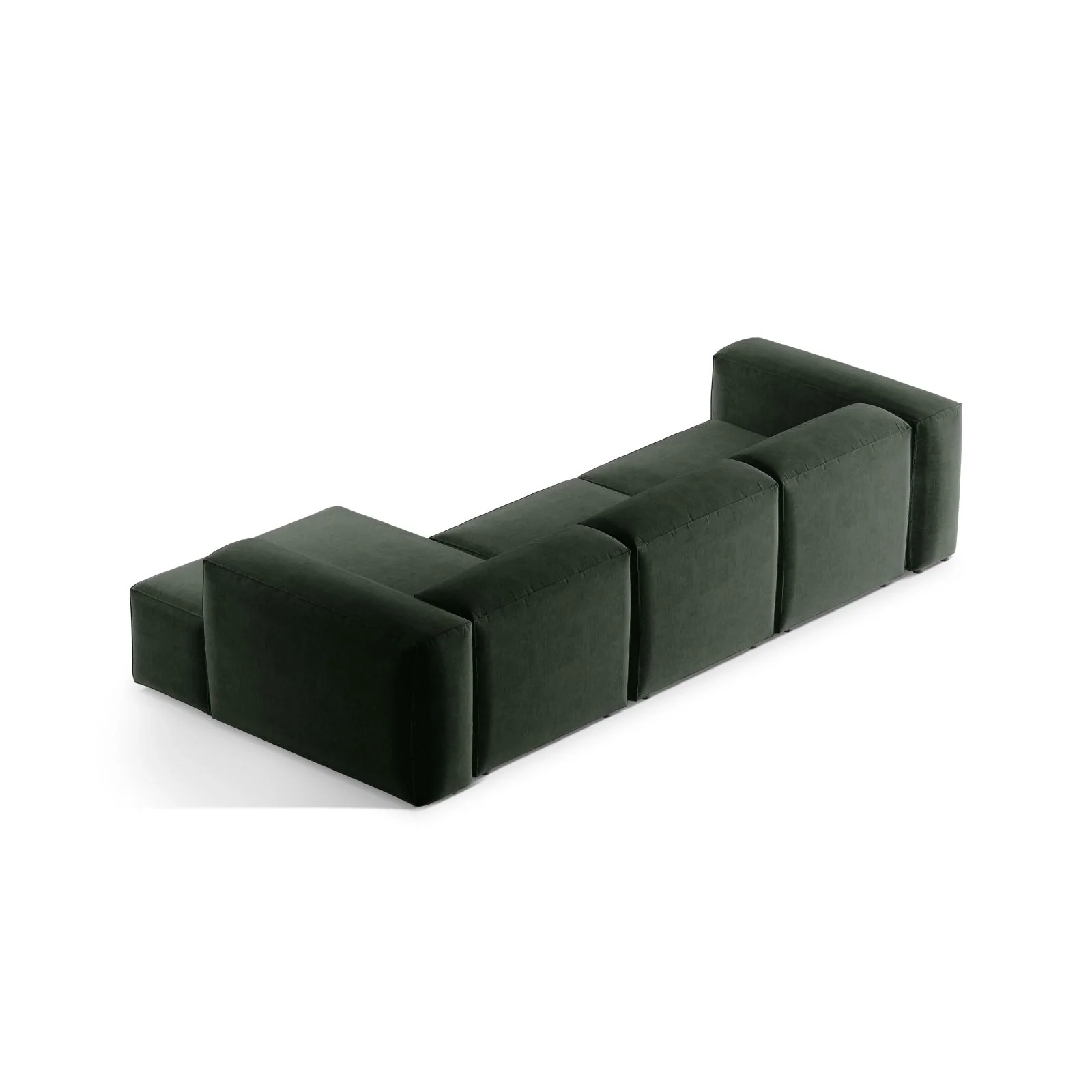 Bergamo 3-Sitzer Ecksofa, Rechte Seite, aus Cord oder Strukturstoff, 304x152x70 cm - Image 68