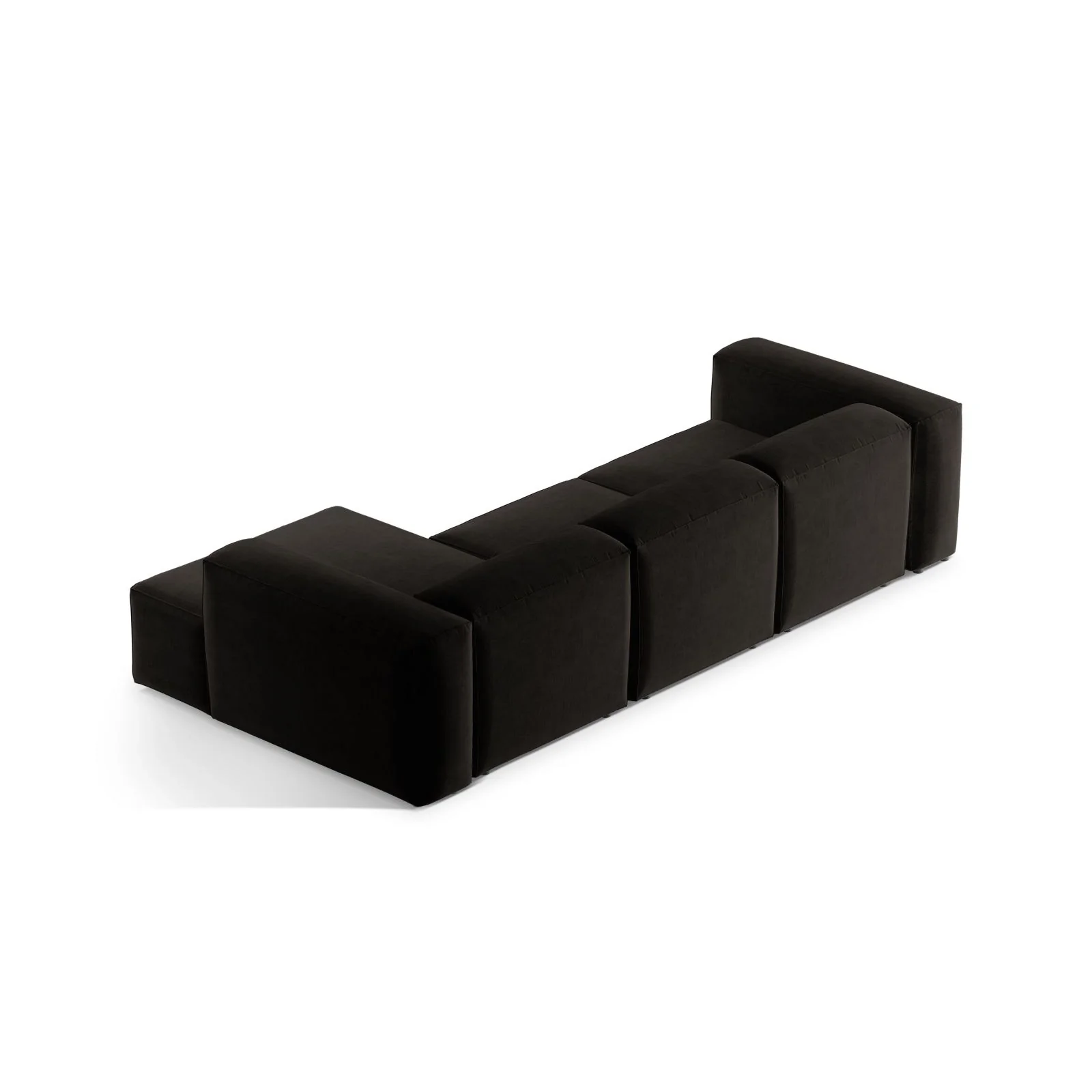 Bergamo 3-Sitzer Ecksofa, Rechte Seite, aus Cord oder Strukturstoff, 304x152x70 cm - Image 82