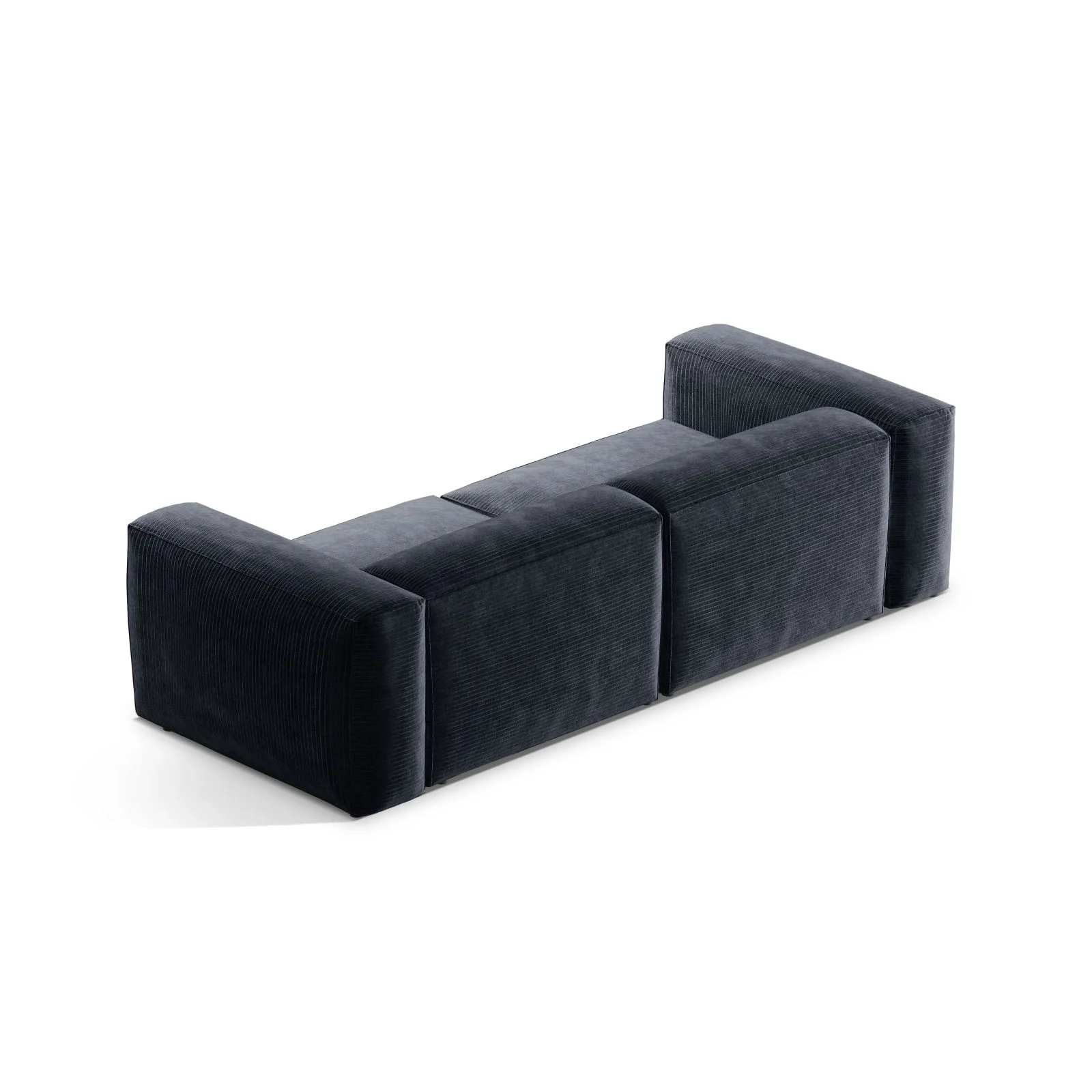 Bergamo 3-Sitzer Sofa aus Cord oder Strukturstoff, 264x108x70 cm - Image 19