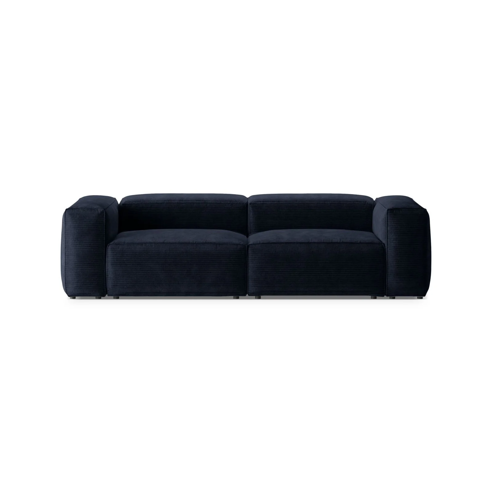 Bergamo 3-Sitzer Sofa aus Cord oder Strukturstoff, 264x108x70 cm - Image 22