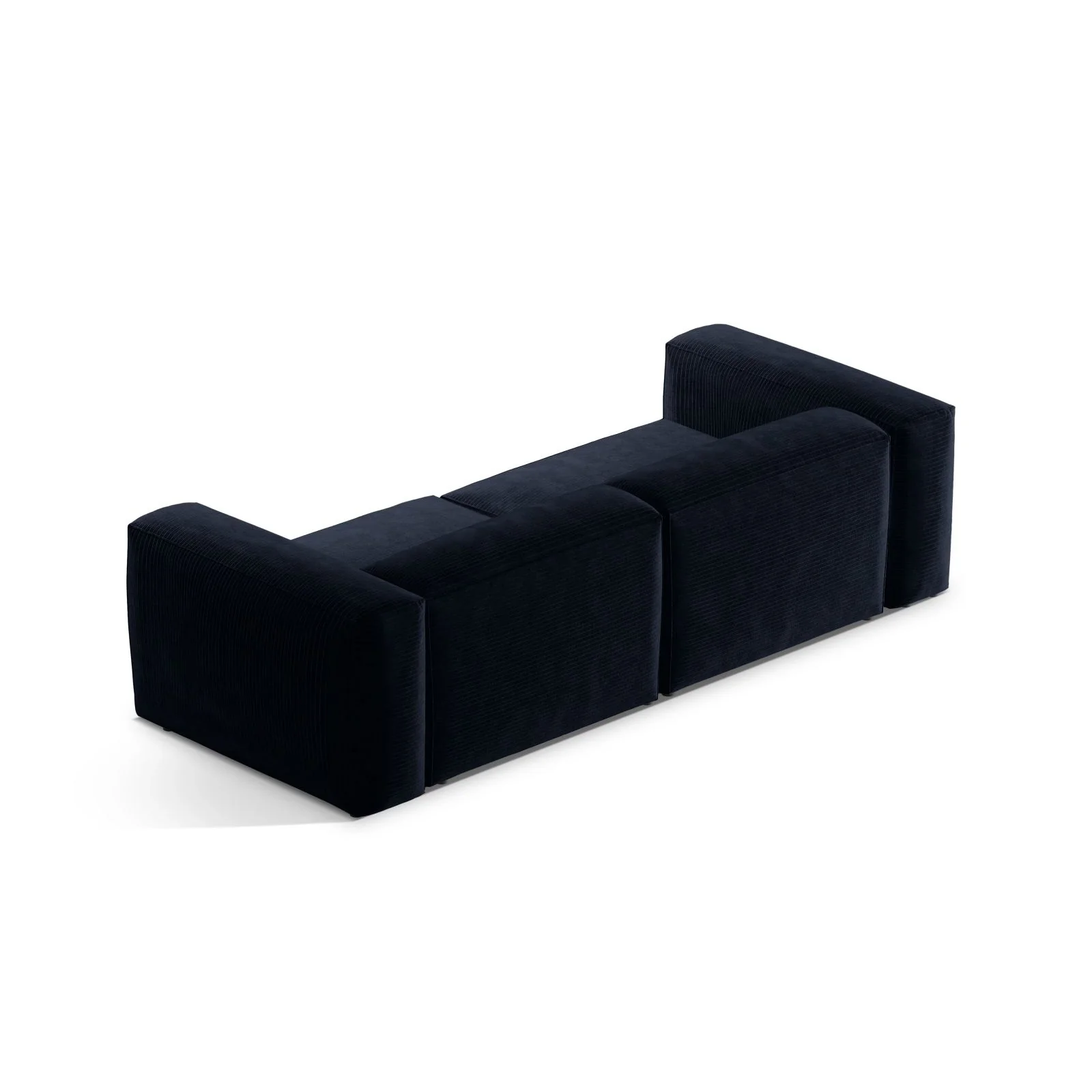 Bergamo 3-Sitzer Sofa aus Cord oder Strukturstoff, 264x108x70 cm - Image 26