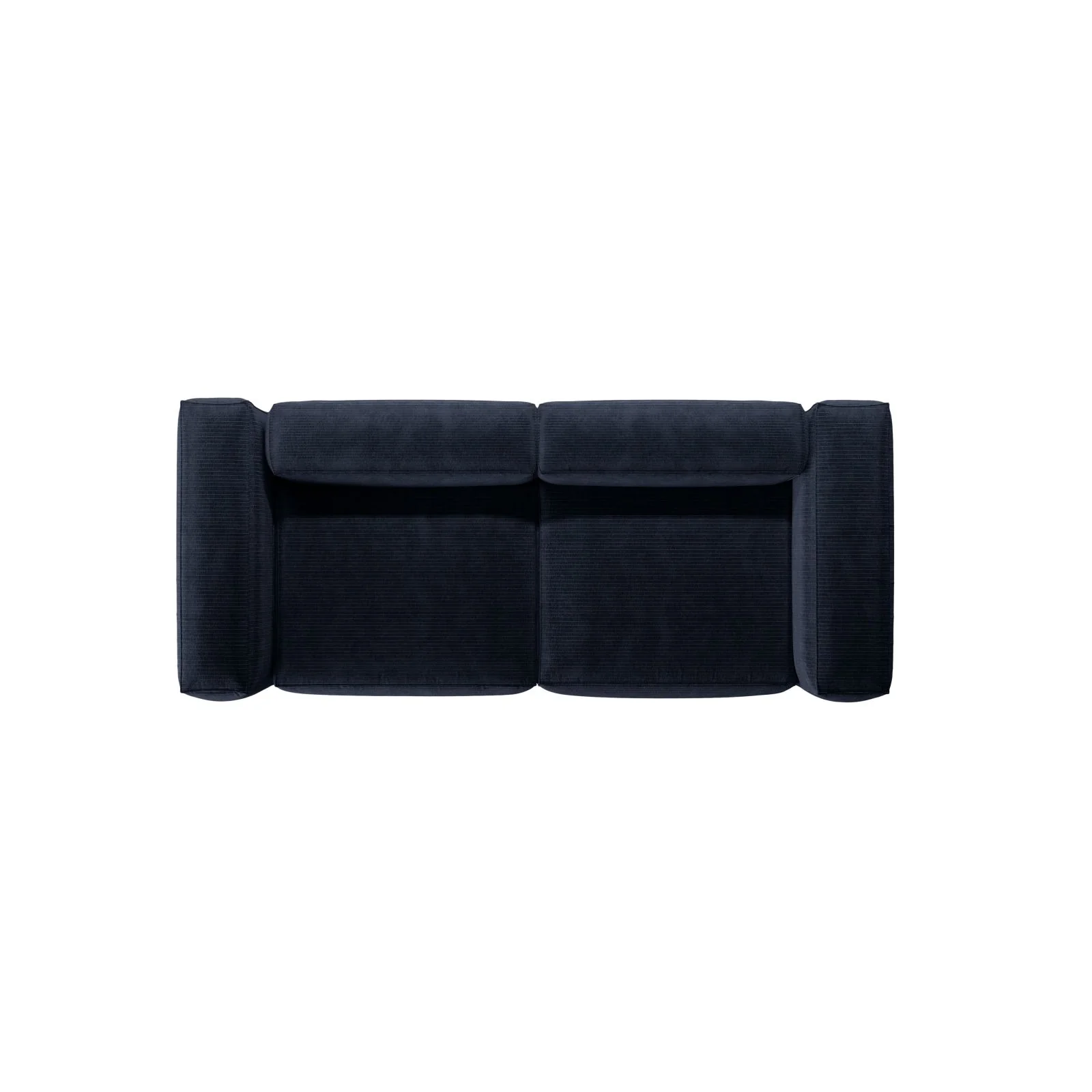 Bergamo 3-Sitzer Sofa aus Cord oder Strukturstoff, 264x108x70 cm - Image 27