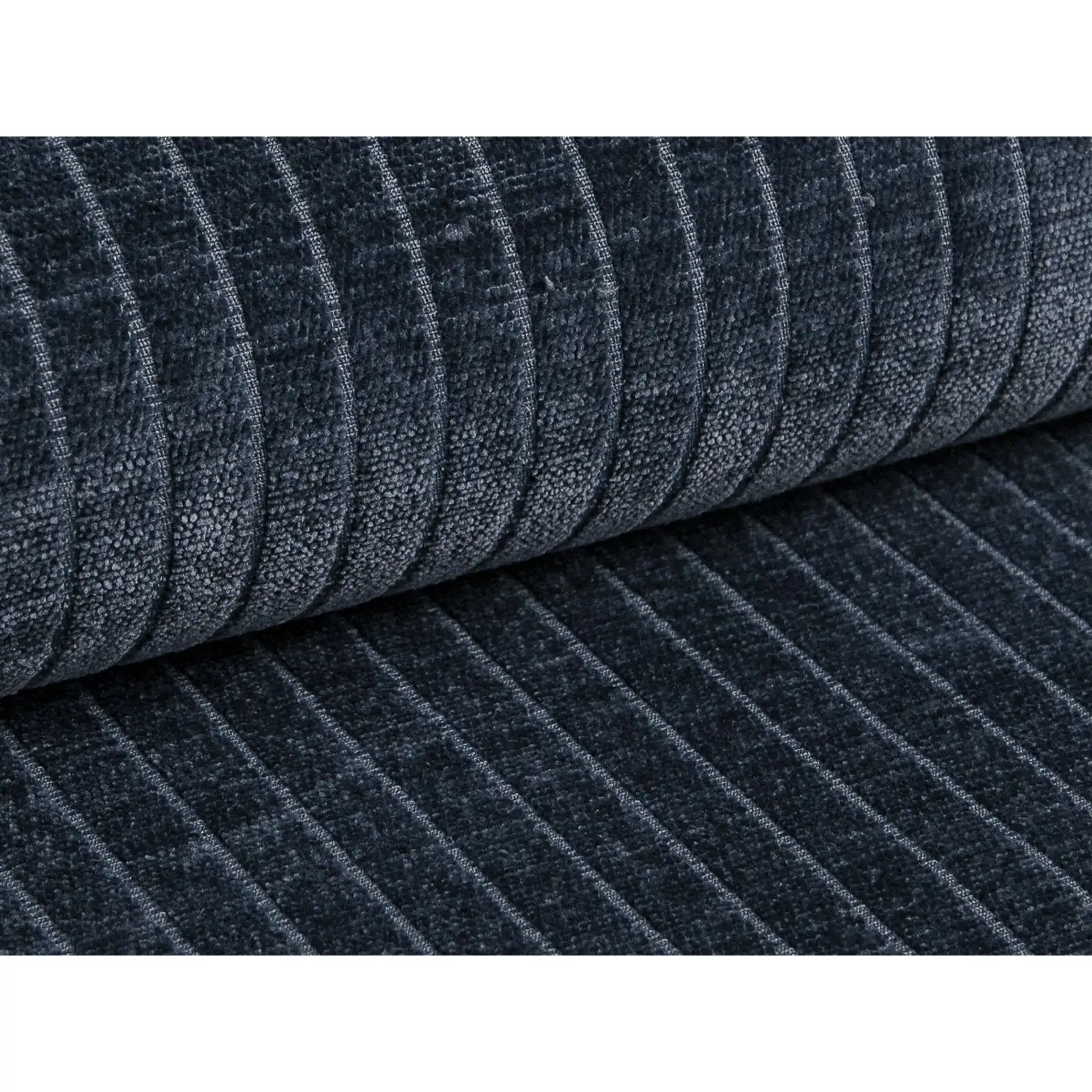 Bergamo 3-Sitzer Sofa aus Cord oder Strukturstoff, 264x108x70 cm - Image 28