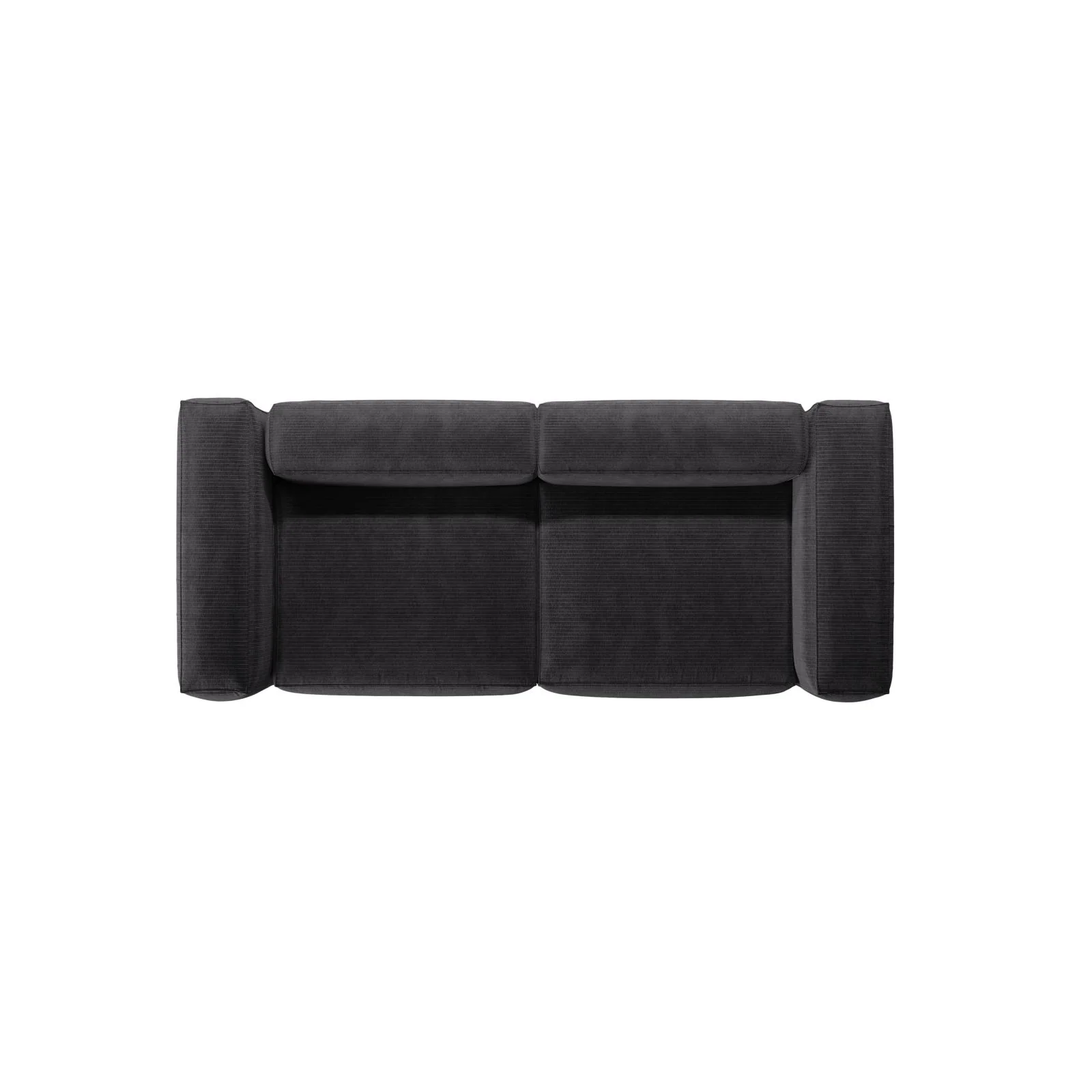 Bergamo 3-Sitzer Sofa aus Cord oder Strukturstoff, 264x108x70 cm - Image 41