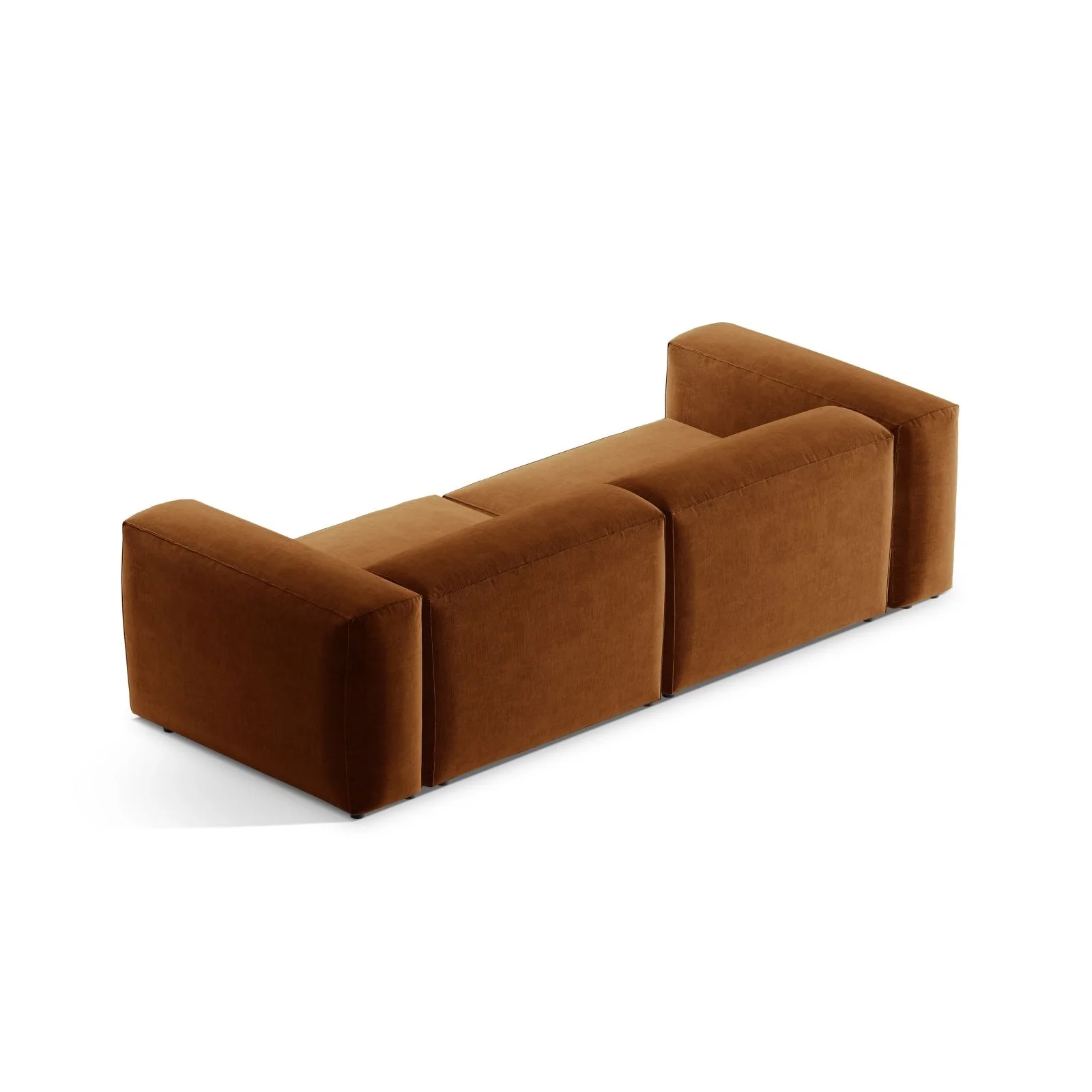 Bergamo 3-Sitzer Sofa aus Cord oder Strukturstoff, 264x108x70 cm - Image 61