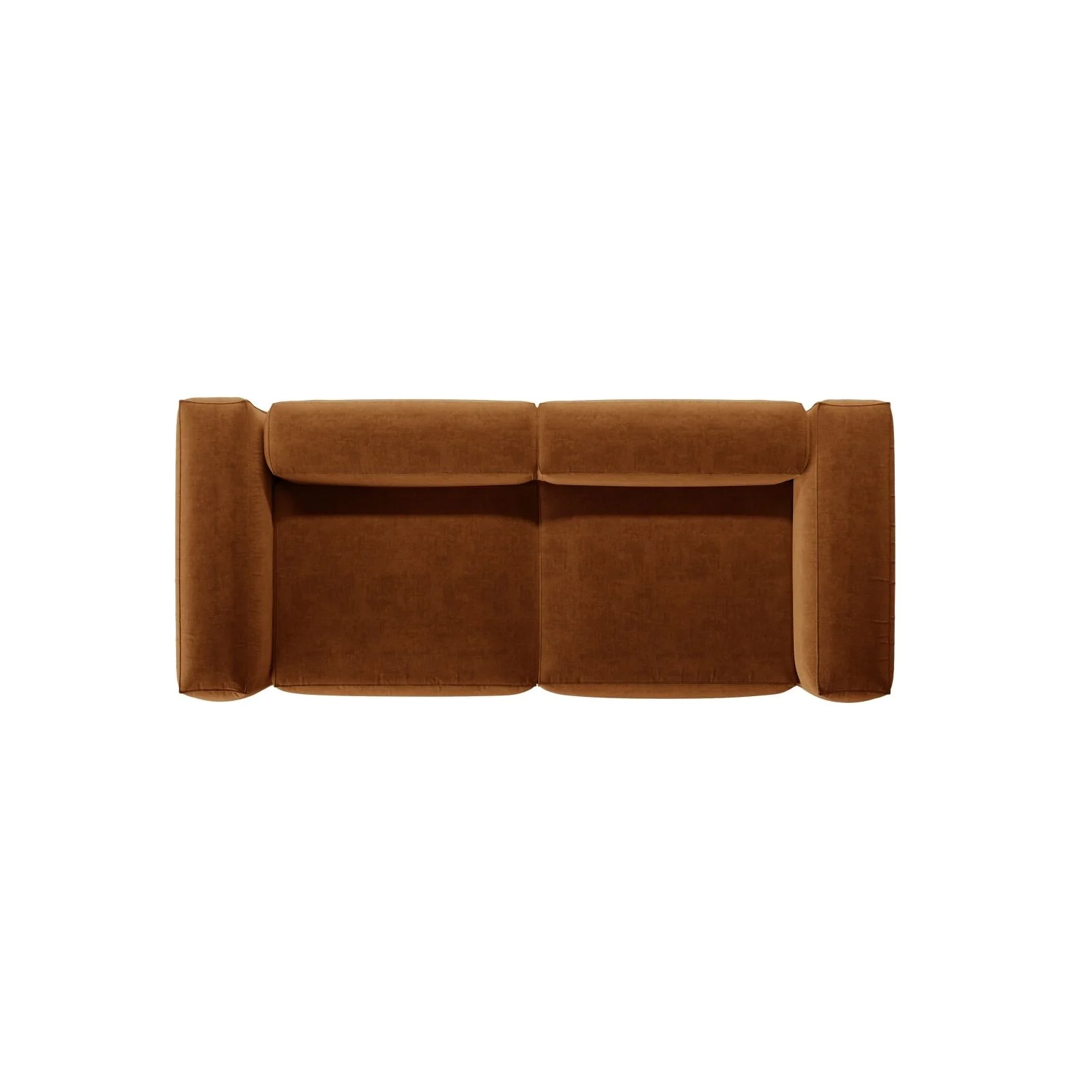 Bergamo 3-Sitzer Sofa aus Cord oder Strukturstoff, 264x108x70 cm - Image 62