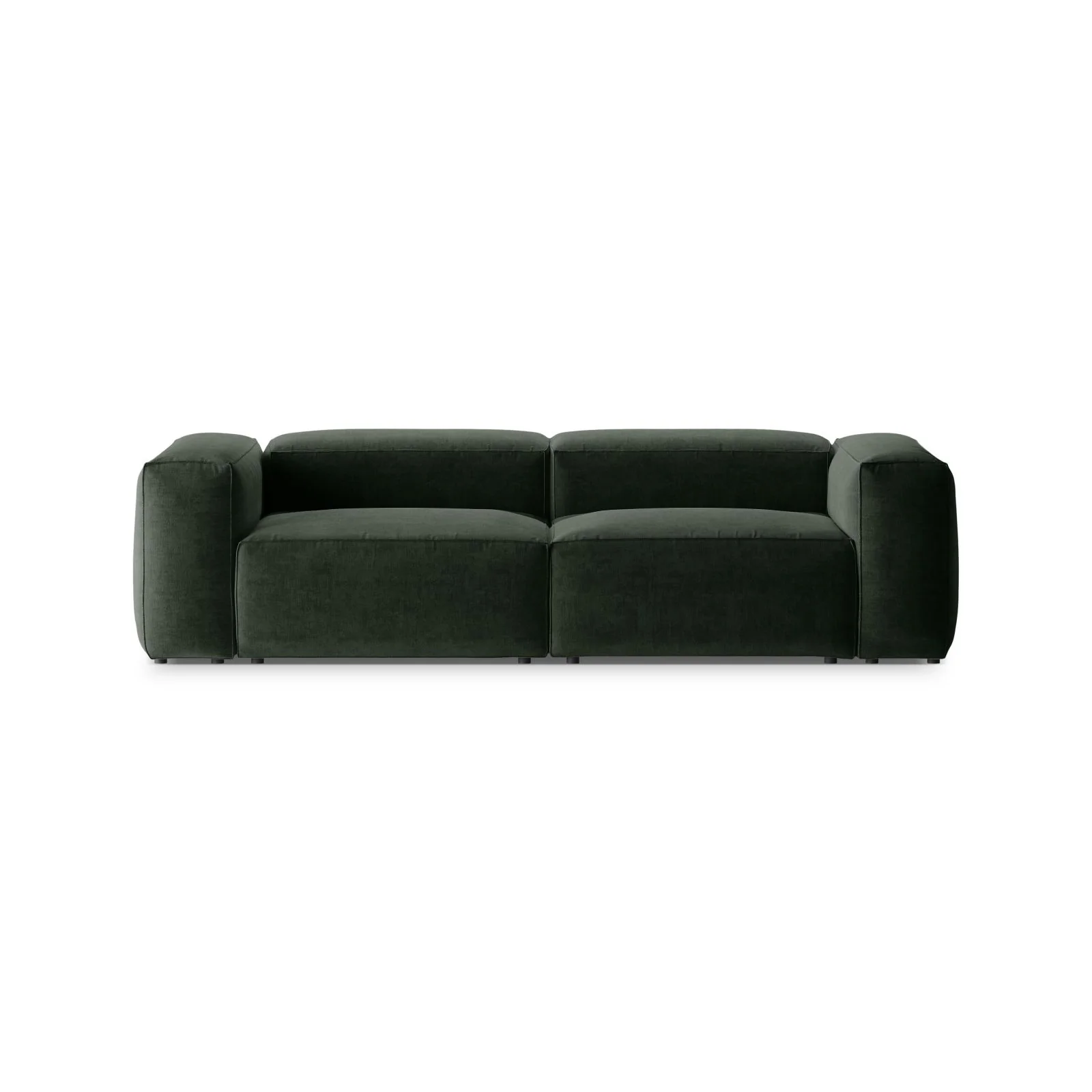Bergamo 3-Sitzer Sofa aus Cord oder Strukturstoff, 264x108x70 cm - Image 64