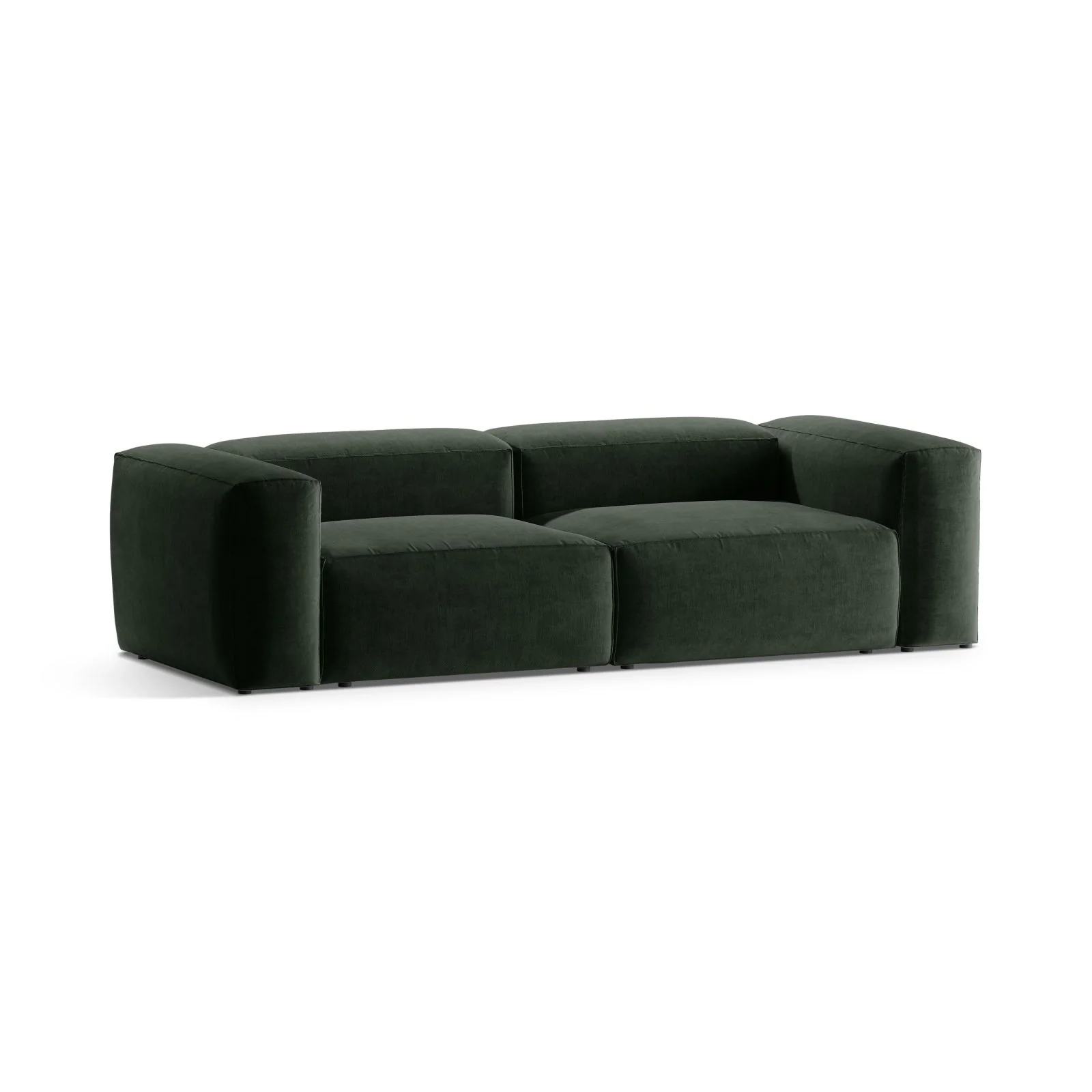 Bergamo 3-Sitzer Sofa aus Cord oder Strukturstoff, 264x108x70 cm - Image 67