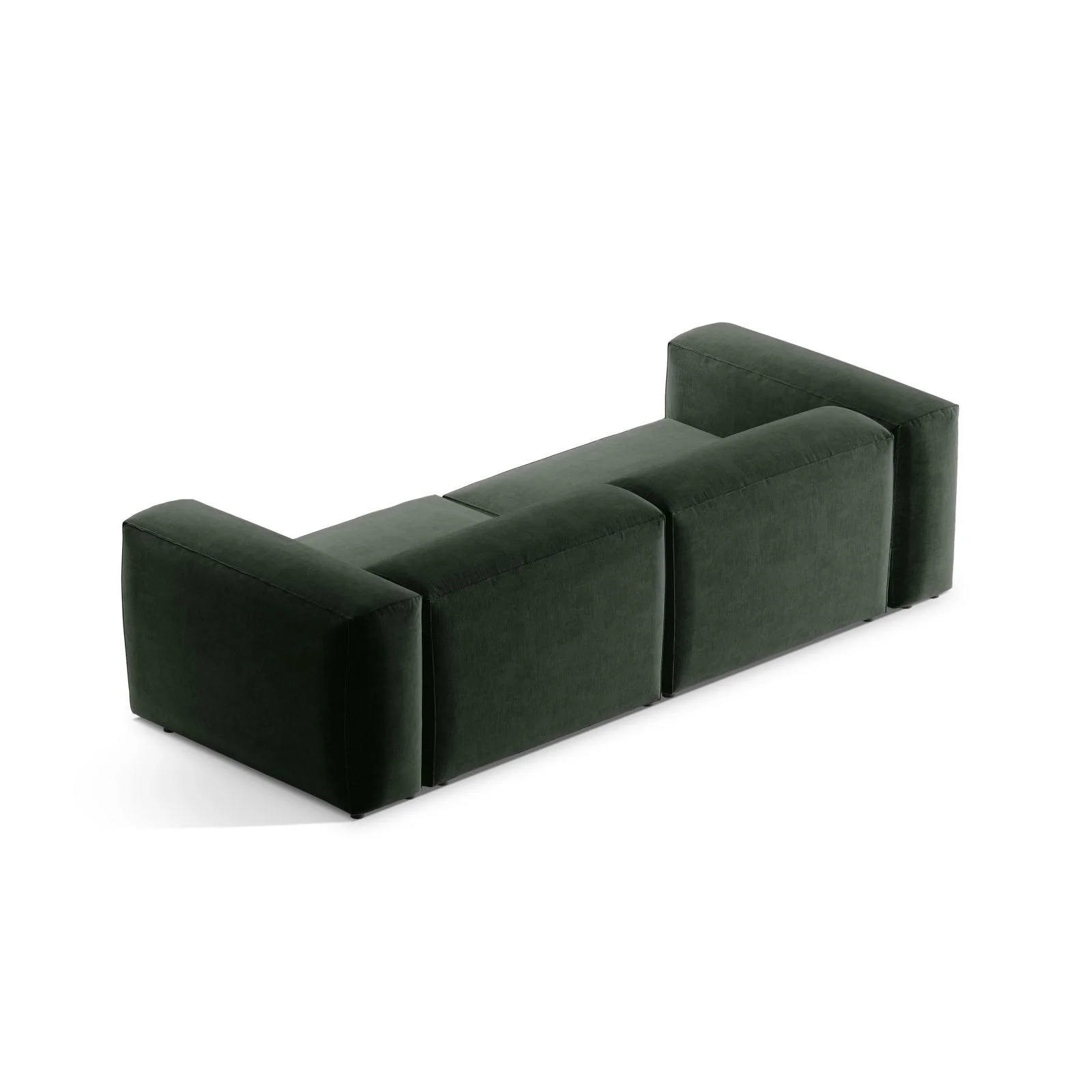 Bergamo 3-Sitzer Sofa aus Cord oder Strukturstoff, 264x108x70 cm - Image 68