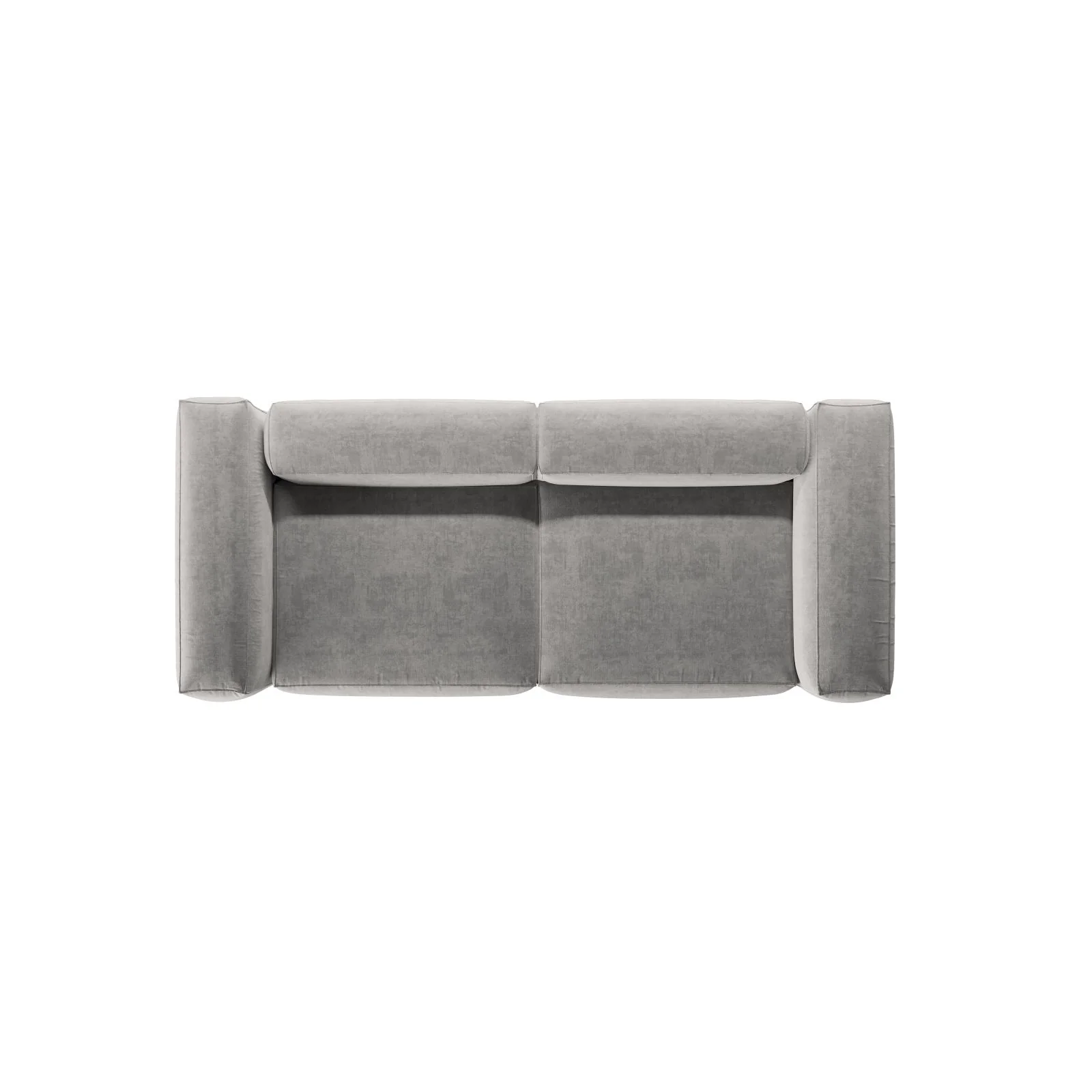 Bergamo 3-Sitzer Sofa aus Cord oder Strukturstoff, 264x108x70 cm - Image 76