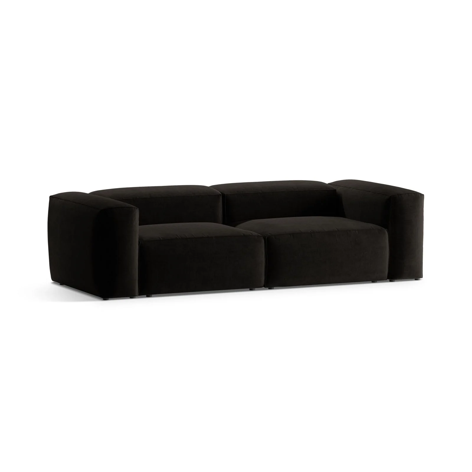 Bergamo 3-Sitzer Sofa aus Cord oder Strukturstoff, 264x108x70 cm - Image 81