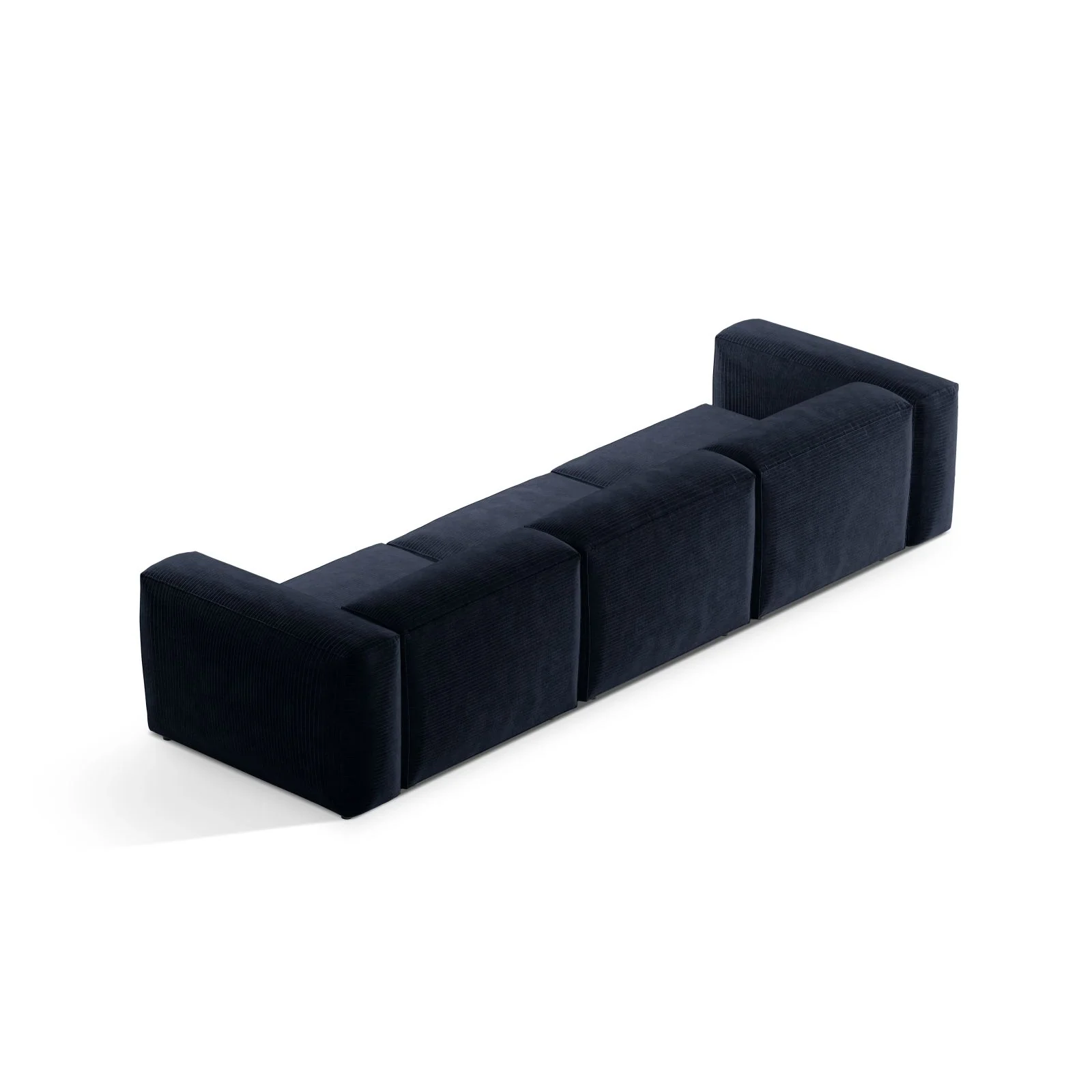 Bergamo 4-Sitzer Sofa aus Cord oder Strukturstoff, 364x108x70 cm - Image 26