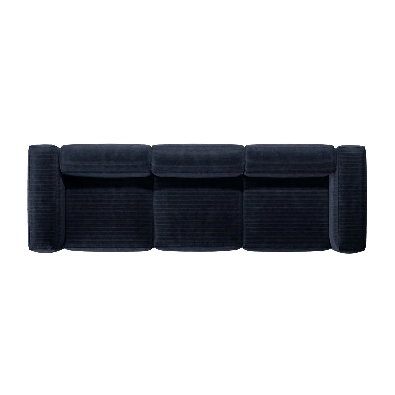 Bergamo 4-Sitzer Sofa aus Cord oder Strukturstoff, 364x108x70 cm - Image 27
