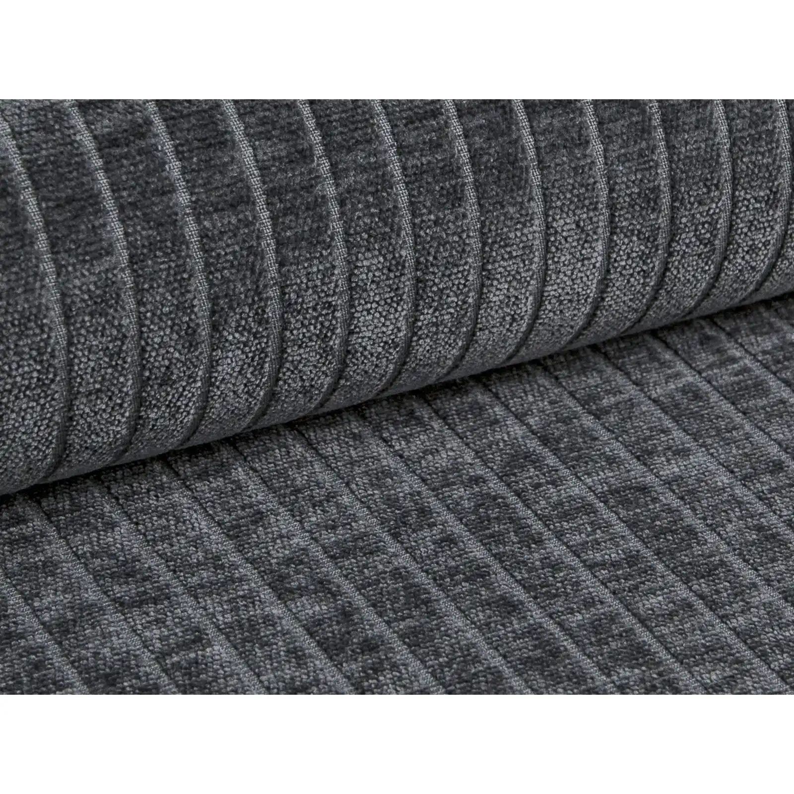 Bergamo 4-Sitzer Sofa aus Cord oder Strukturstoff, 364x108x70 cm - Image 42