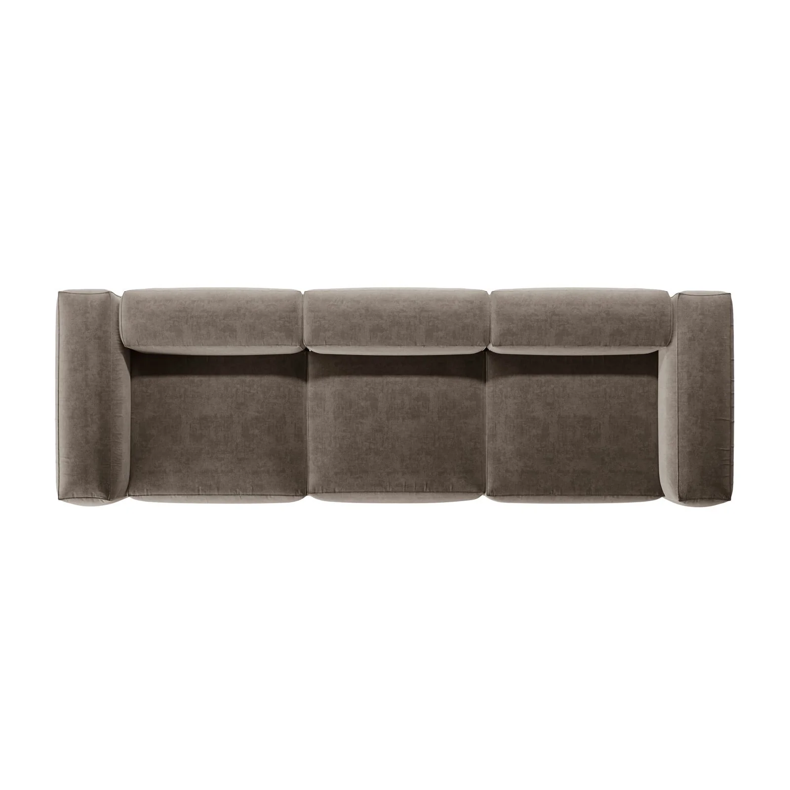 Bergamo 4-Sitzer Sofa aus Cord oder Strukturstoff, 364x108x70 cm - Image 55