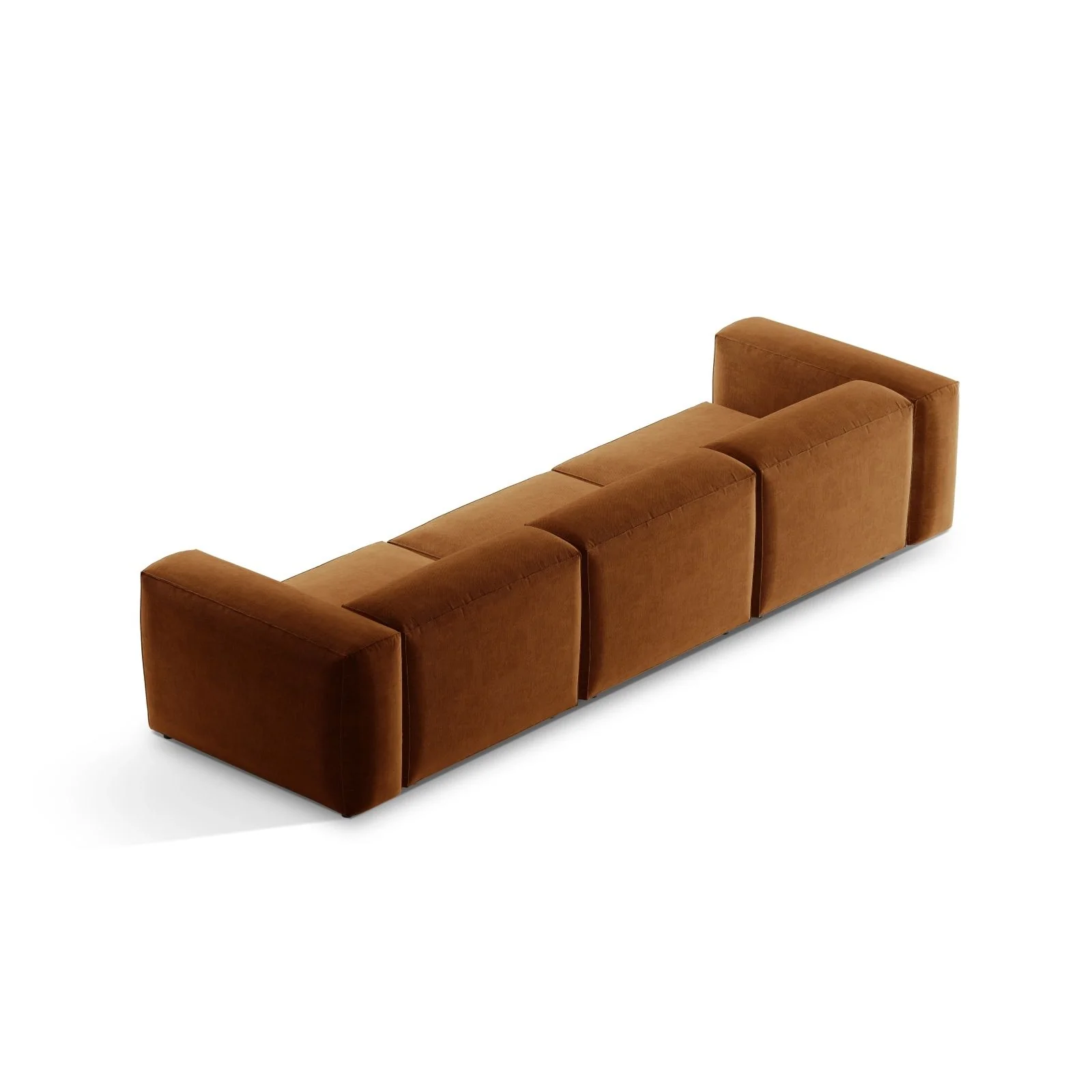 Bergamo 4-Sitzer Sofa aus Cord oder Strukturstoff, 364x108x70 cm - Image 61