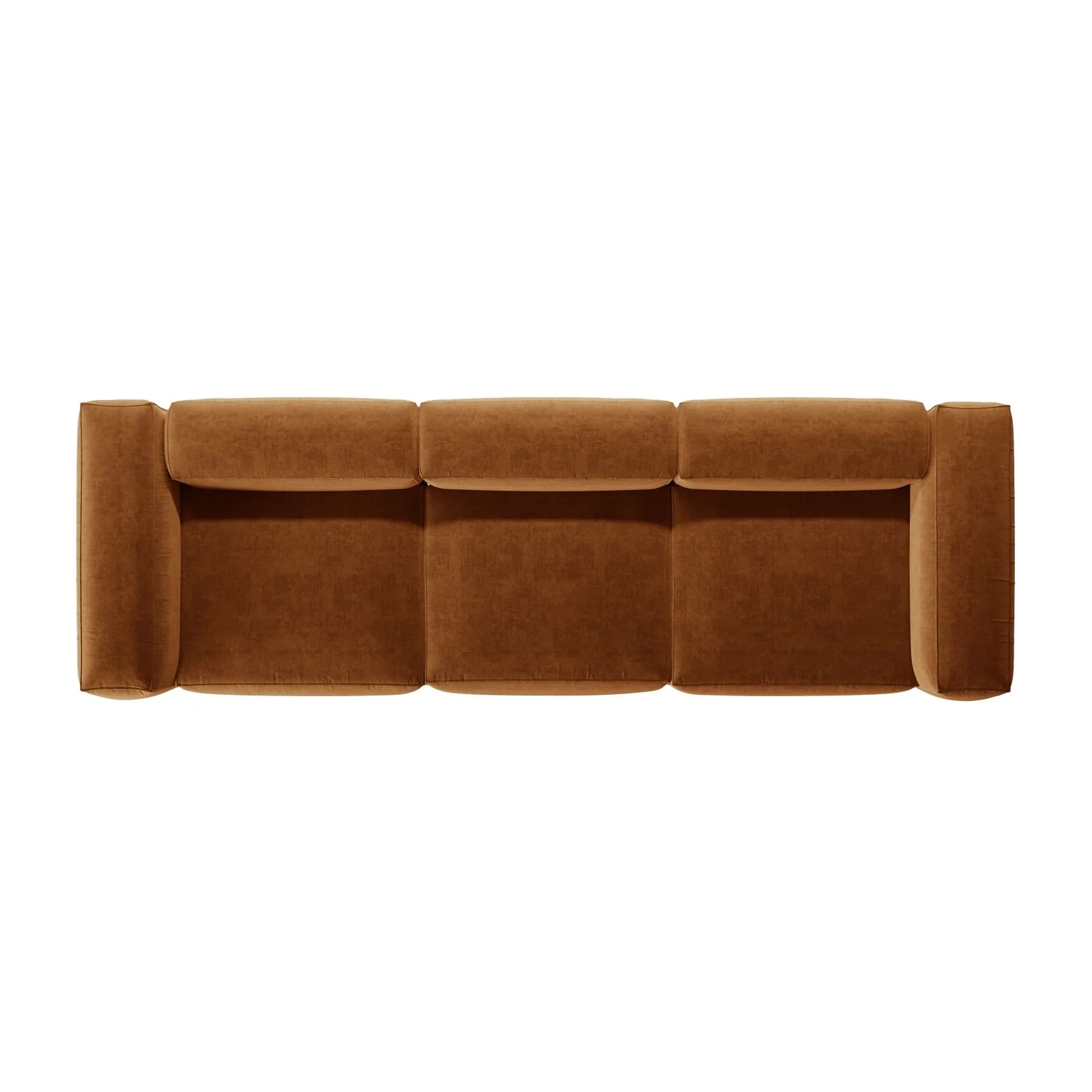 Bergamo 4-Sitzer Sofa aus Cord oder Strukturstoff, 364x108x70 cm - Image 62