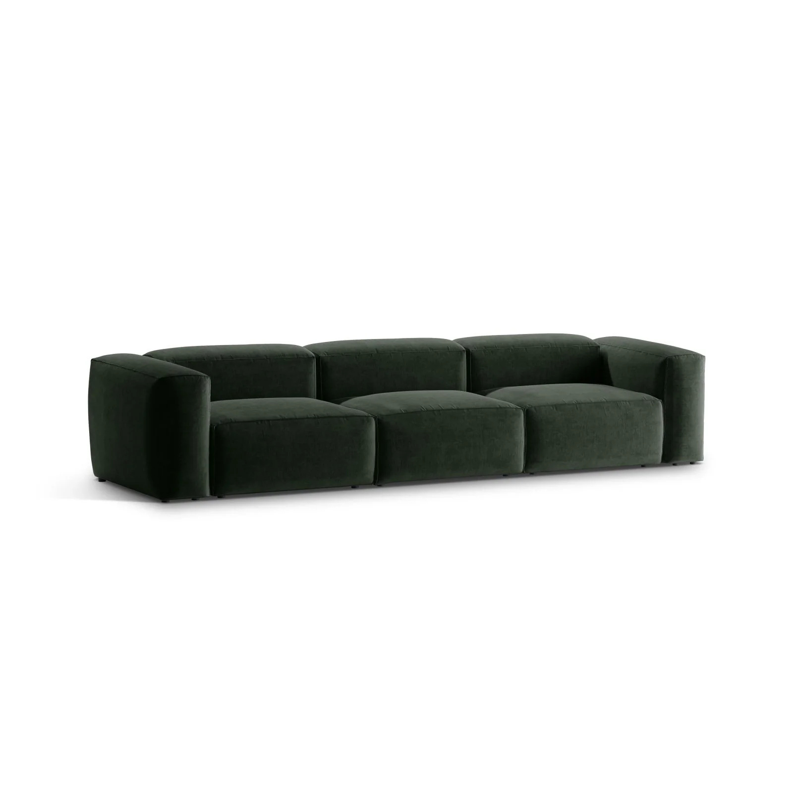 Bergamo 4-Sitzer Sofa aus Cord oder Strukturstoff, 364x108x70 cm - Image 67
