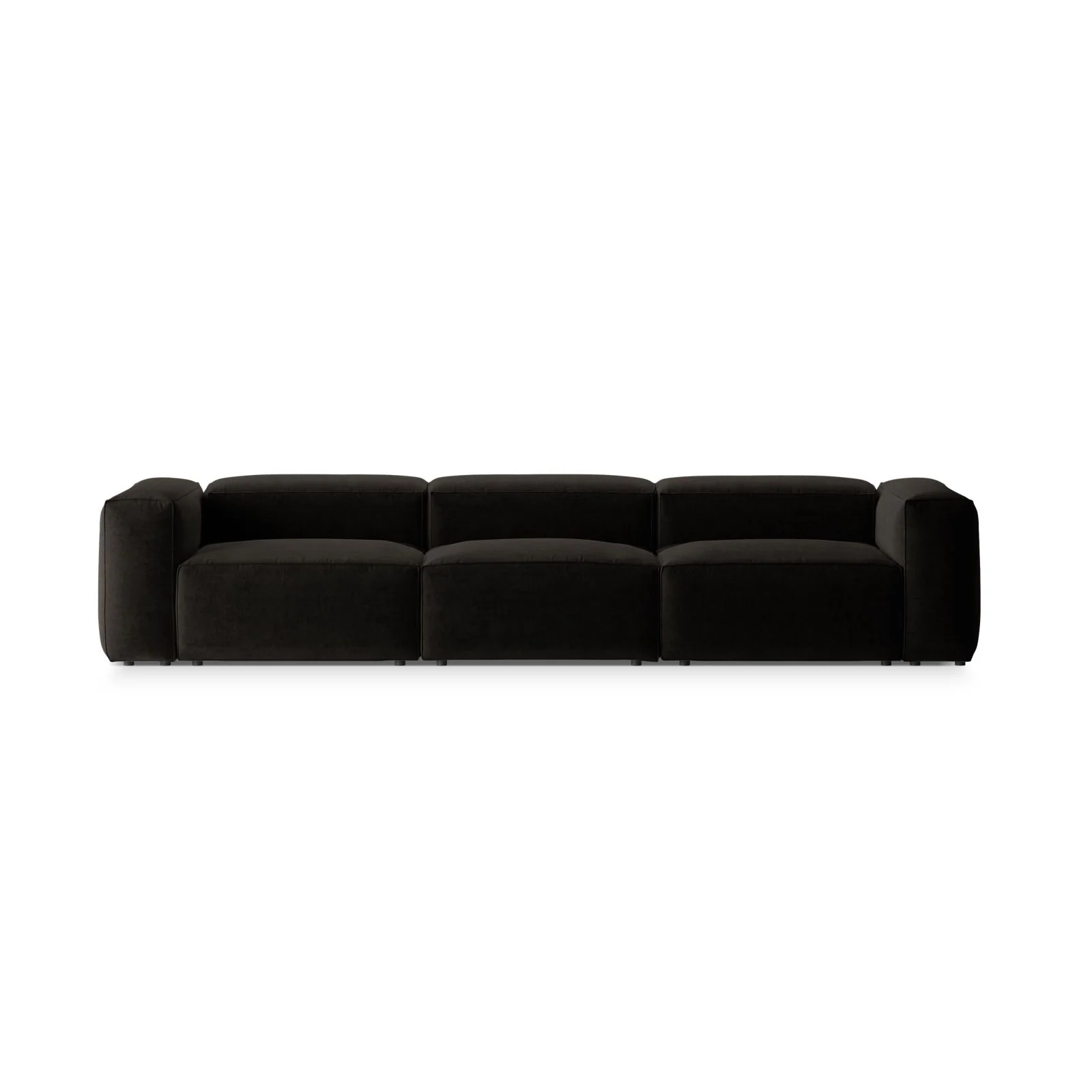 Bergamo 4-Sitzer Sofa aus Cord oder Strukturstoff, 364x108x70 cm - Image 78