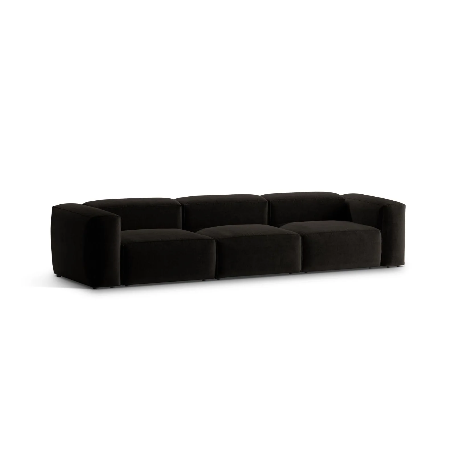 Bergamo 4-Sitzer Sofa aus Cord oder Strukturstoff, 364x108x70 cm - Image 81