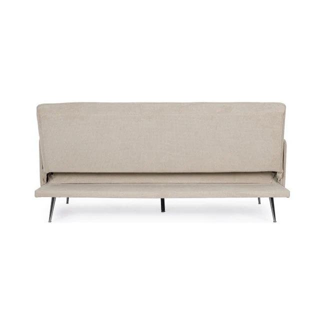 Bettsofa 3-Sitzer mit Kissen Ottawa Beige - Image 3