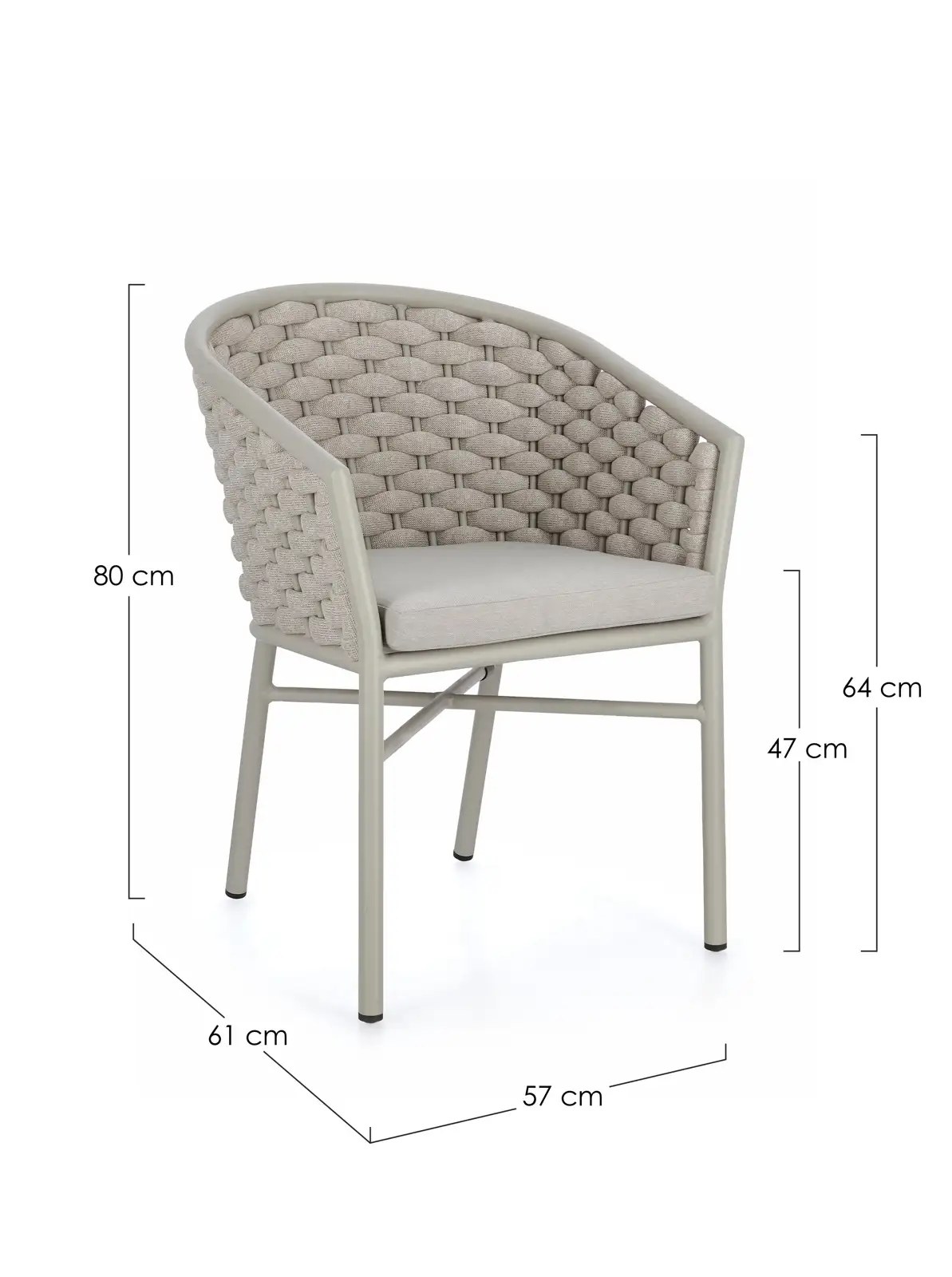 Gartenstuhl mit Armlehnen Margalida Saturn - Image 8
