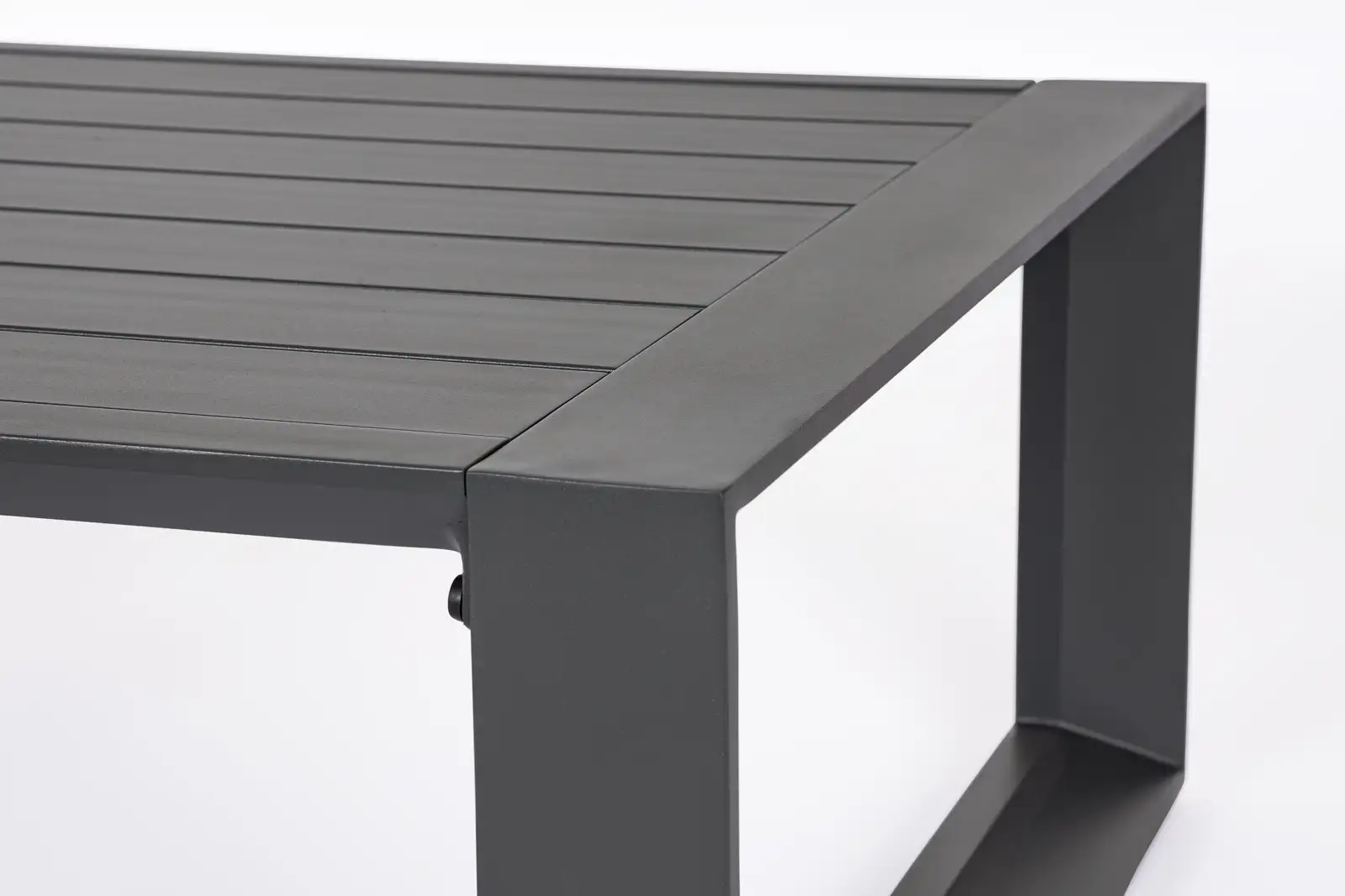 Outdoor 4er-Set Sitzgruppe Moses anthrazit aus Aluminium - Image 4