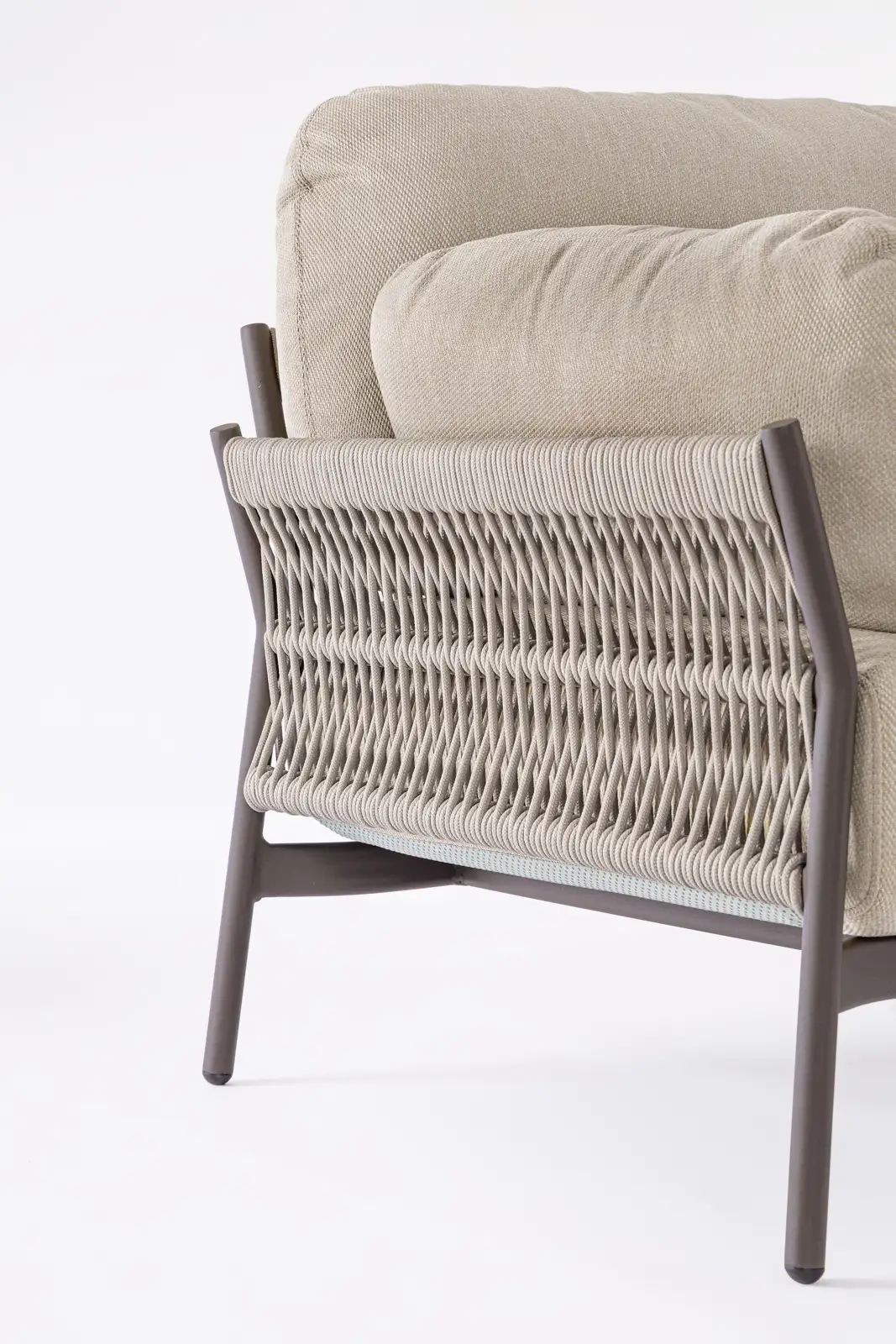 Outdoor Sessel Pardis raven QS25 aus Aluminium - Image 2