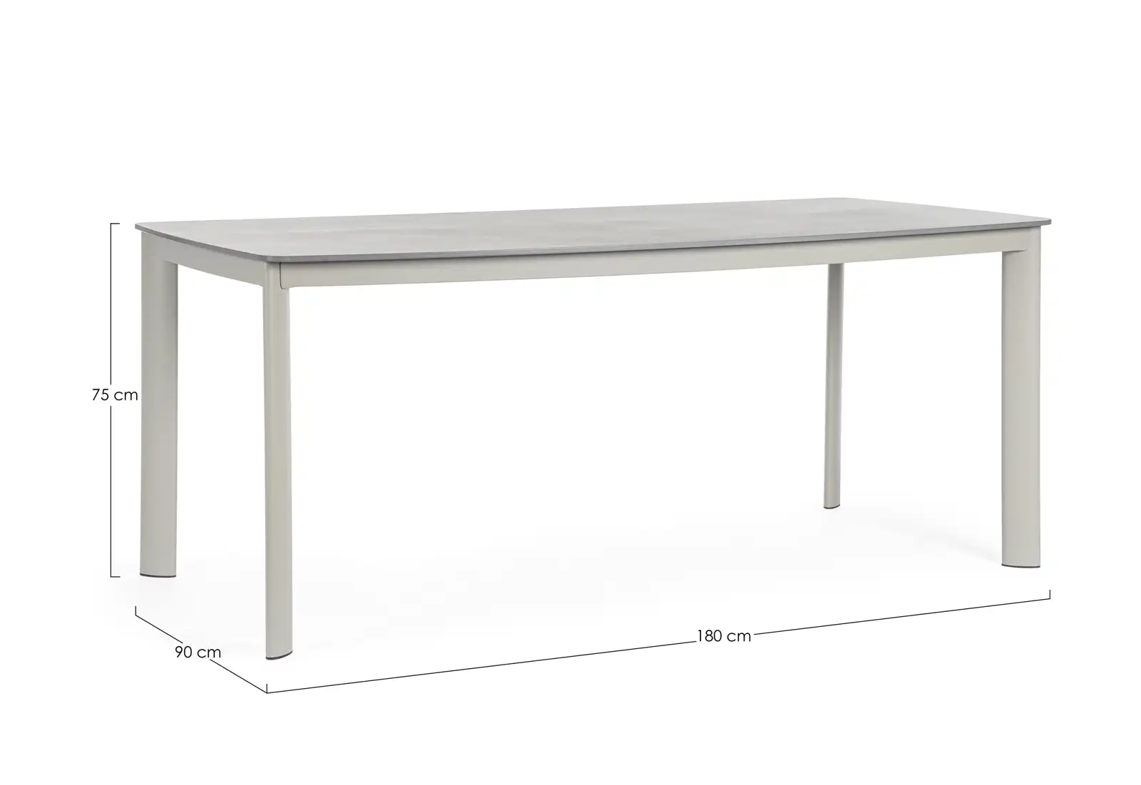Outdoor Tisch Alcora Saturn 180x90 cm - Image 6