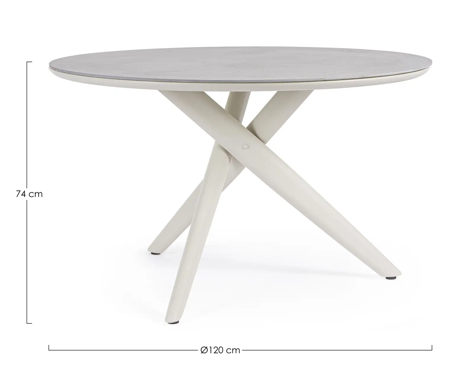 Outdoor Tisch Julian 120x120 cm Pelikan - Image 4