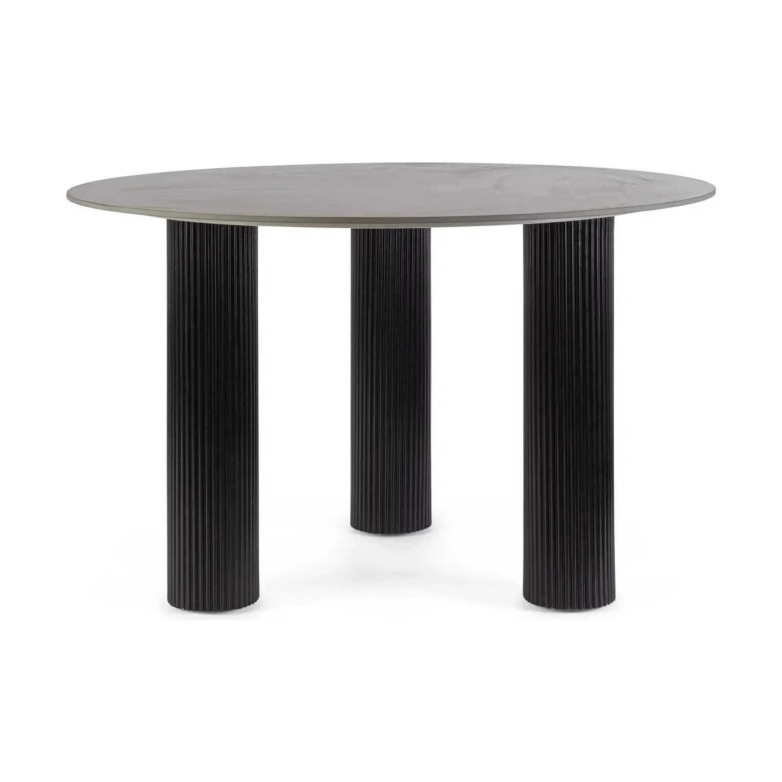 Tisch Bamira Schwarz 120x120 cm