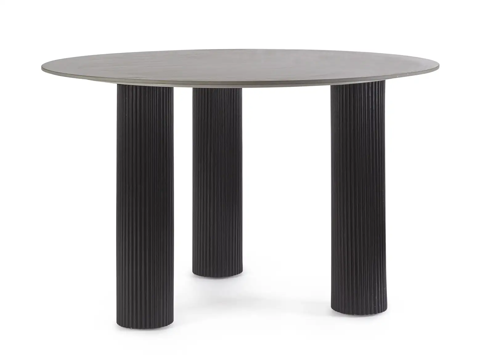 Tisch Bamira Schwarz 120x120 cm - Image 5