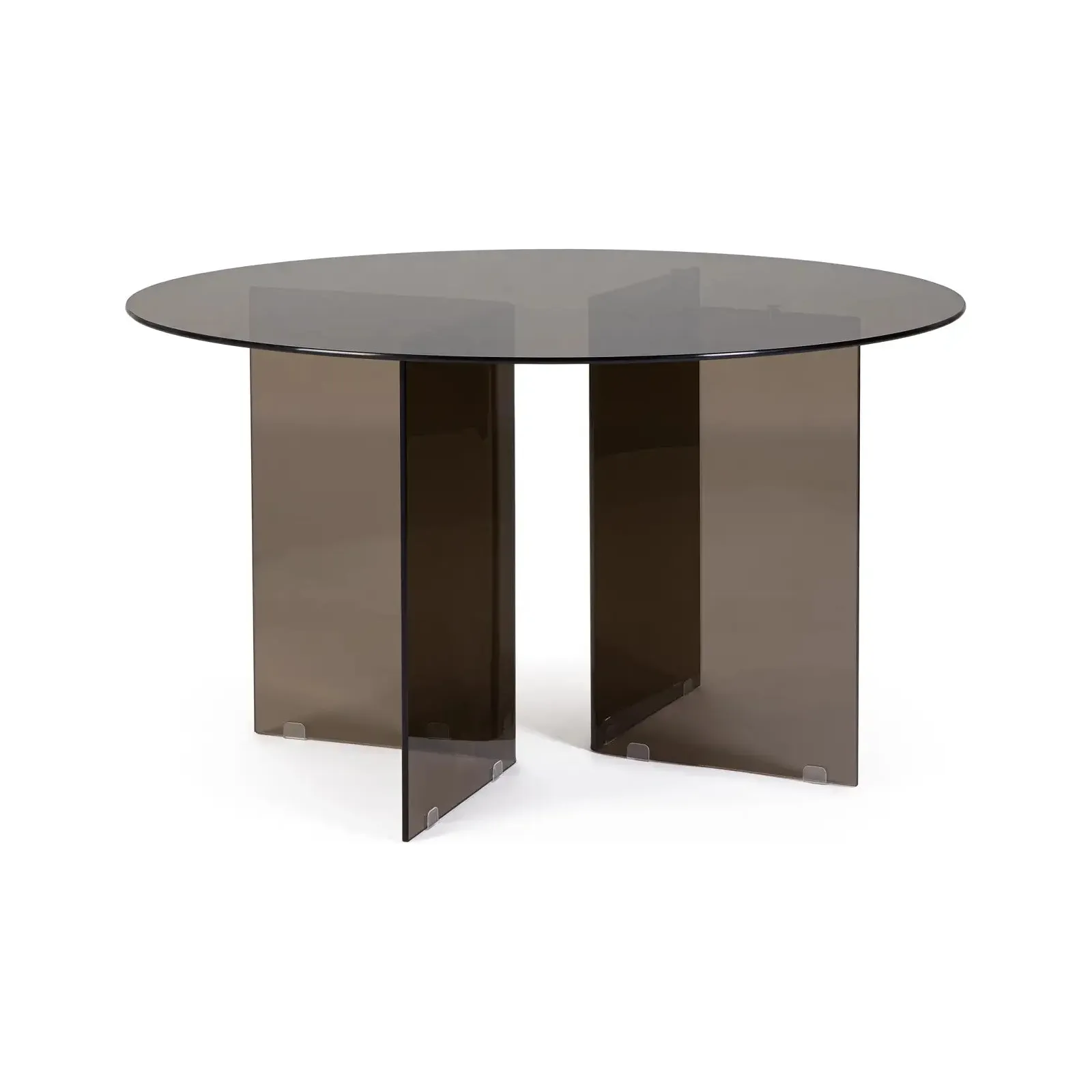 Tisch Iride rund Bernstein 130x130 cm