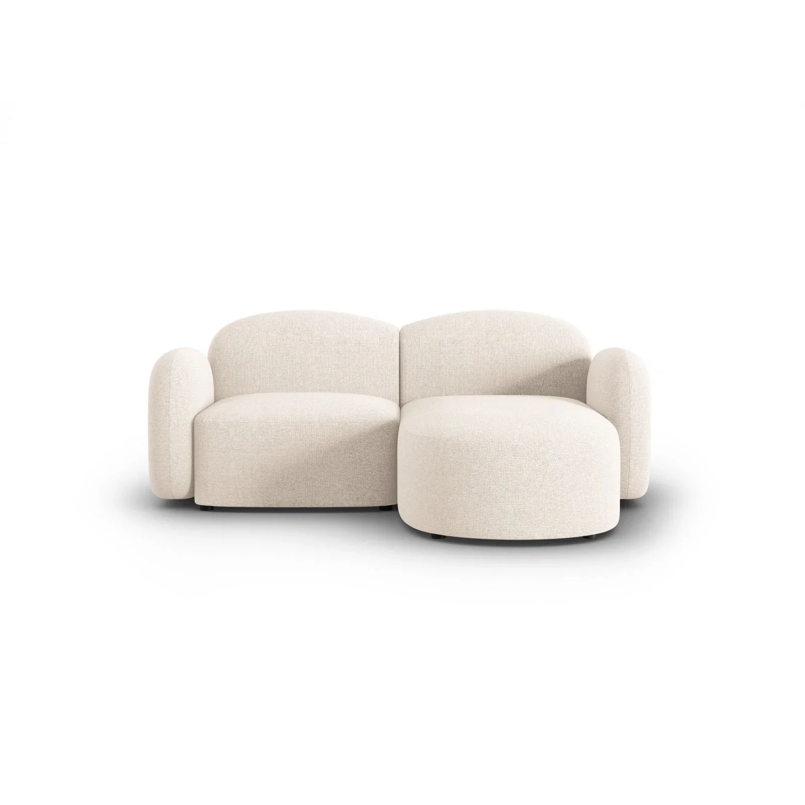 Blair 3-Sitzer Ecksofa Rechts, mit Bezug aus Samt oder Chenille, 194x167 cm