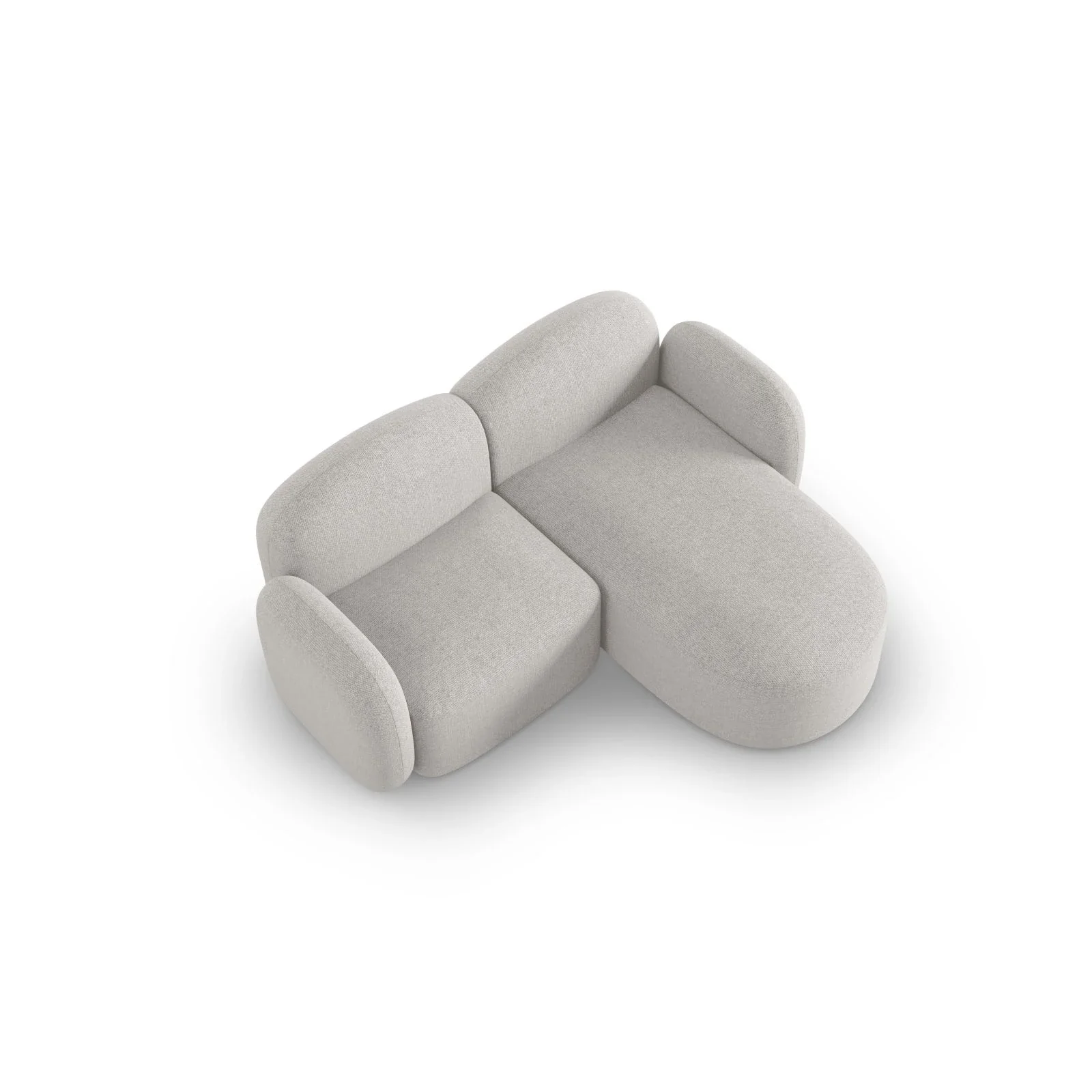 Blair 3-Sitzer Ecksofa Rechts, mit Bezug aus Samt oder Chenille, 194x167 cm - Image 28