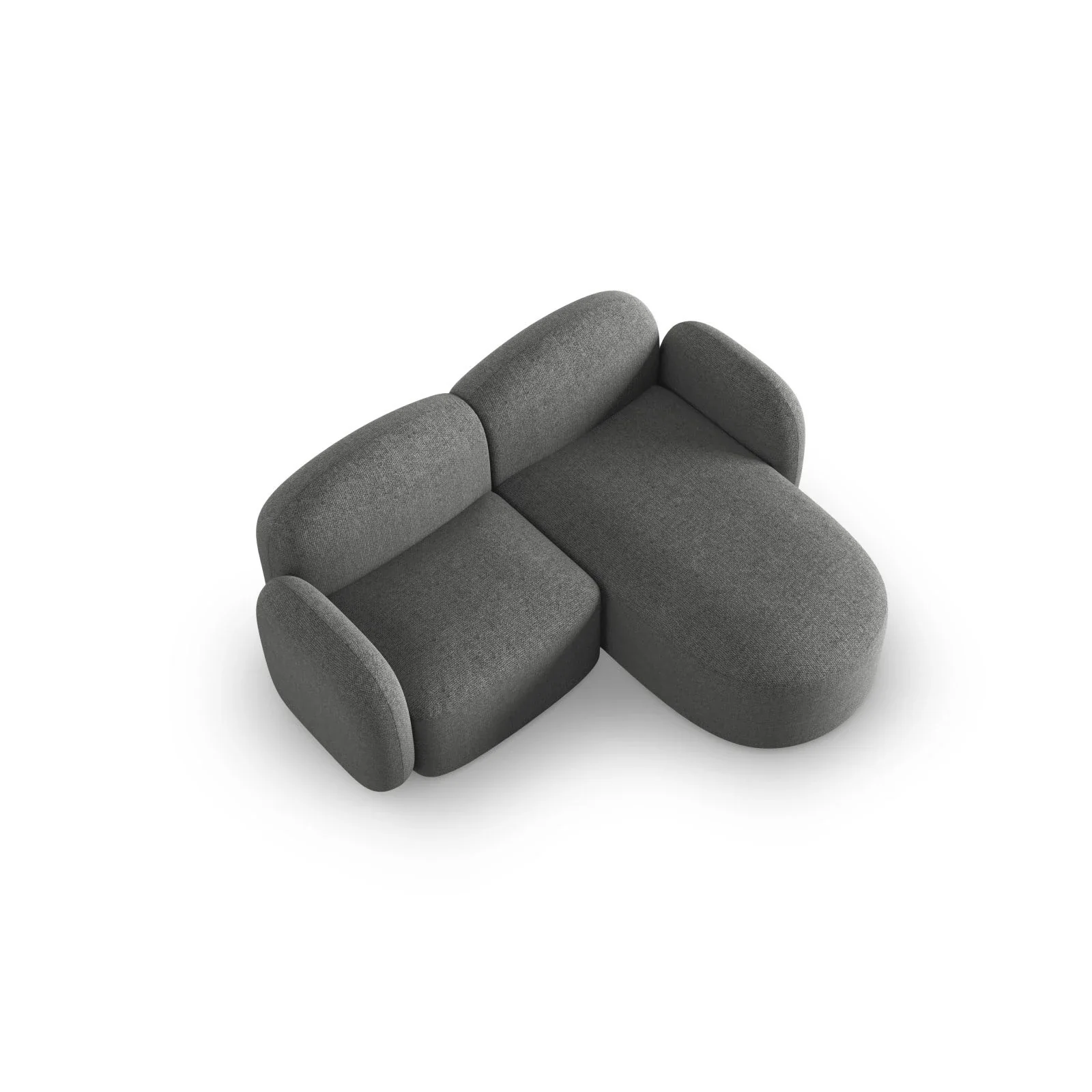 Blair 3-Sitzer Ecksofa Rechts, mit Bezug aus Samt oder Chenille, 194x167 cm - Image 34
