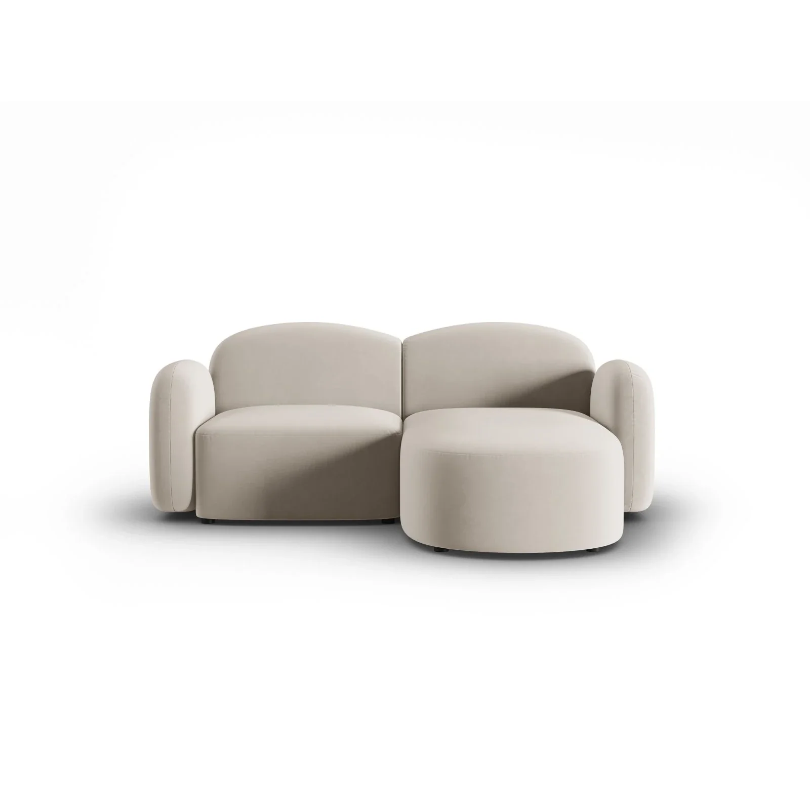 Blair 3-Sitzer Ecksofa Rechts, mit Bezug aus Samt oder Chenille, 194x167 cm - Image 43