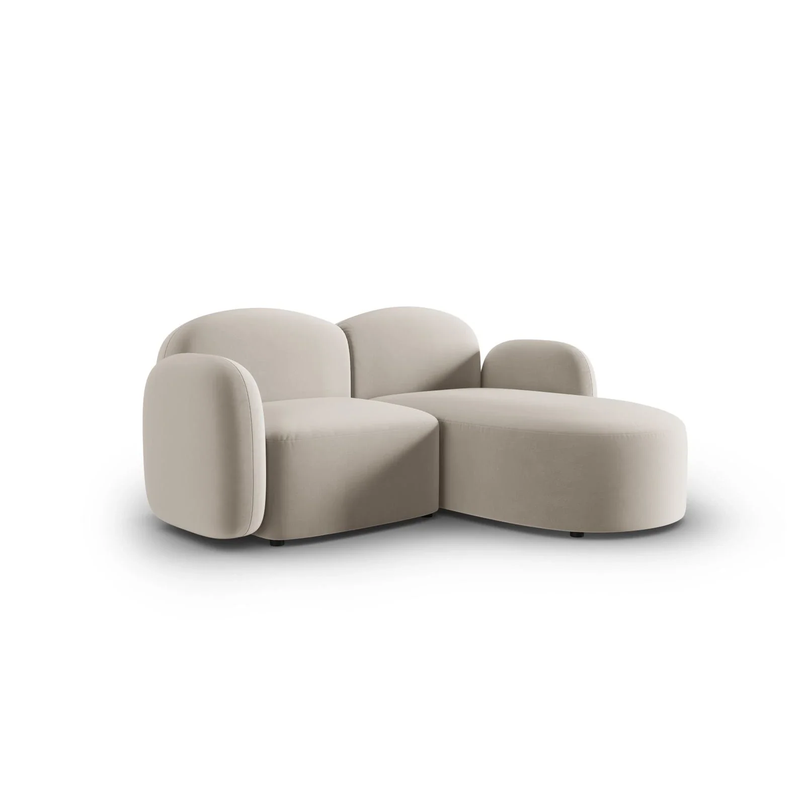 Blair 3-Sitzer Ecksofa Rechts, mit Bezug aus Samt oder Chenille, 194x167 cm - Image 44