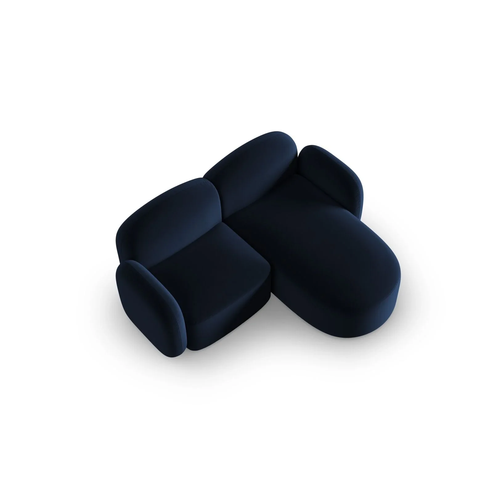 Blair 3-Sitzer Ecksofa Rechts, mit Bezug aus Samt oder Chenille, 194x167 cm - Image 50