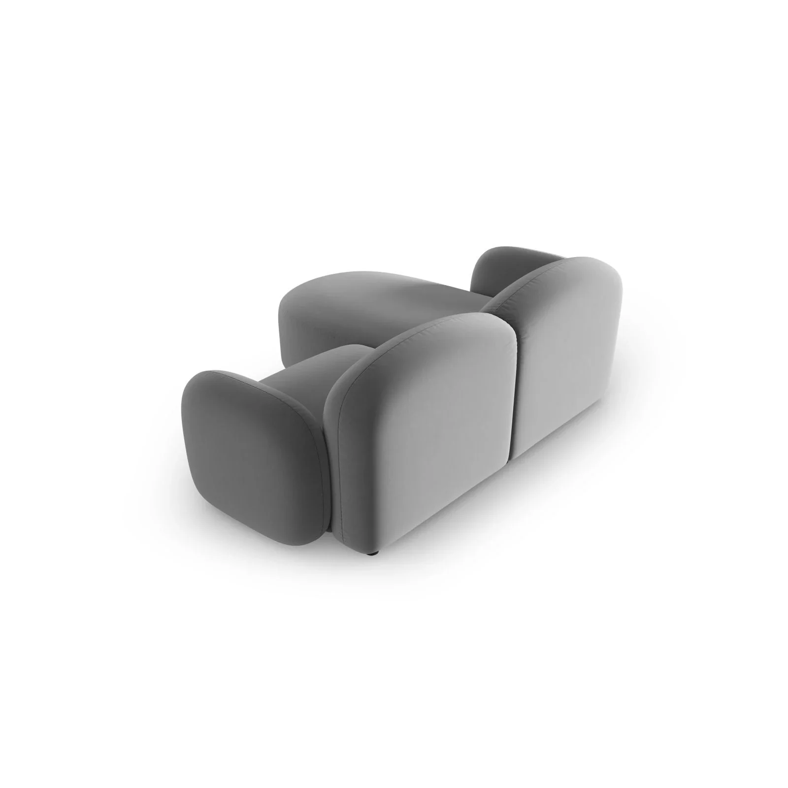 Blair 3-Sitzer Ecksofa Rechts, mit Bezug aus Samt oder Chenille, 194x167 cm - Image 66