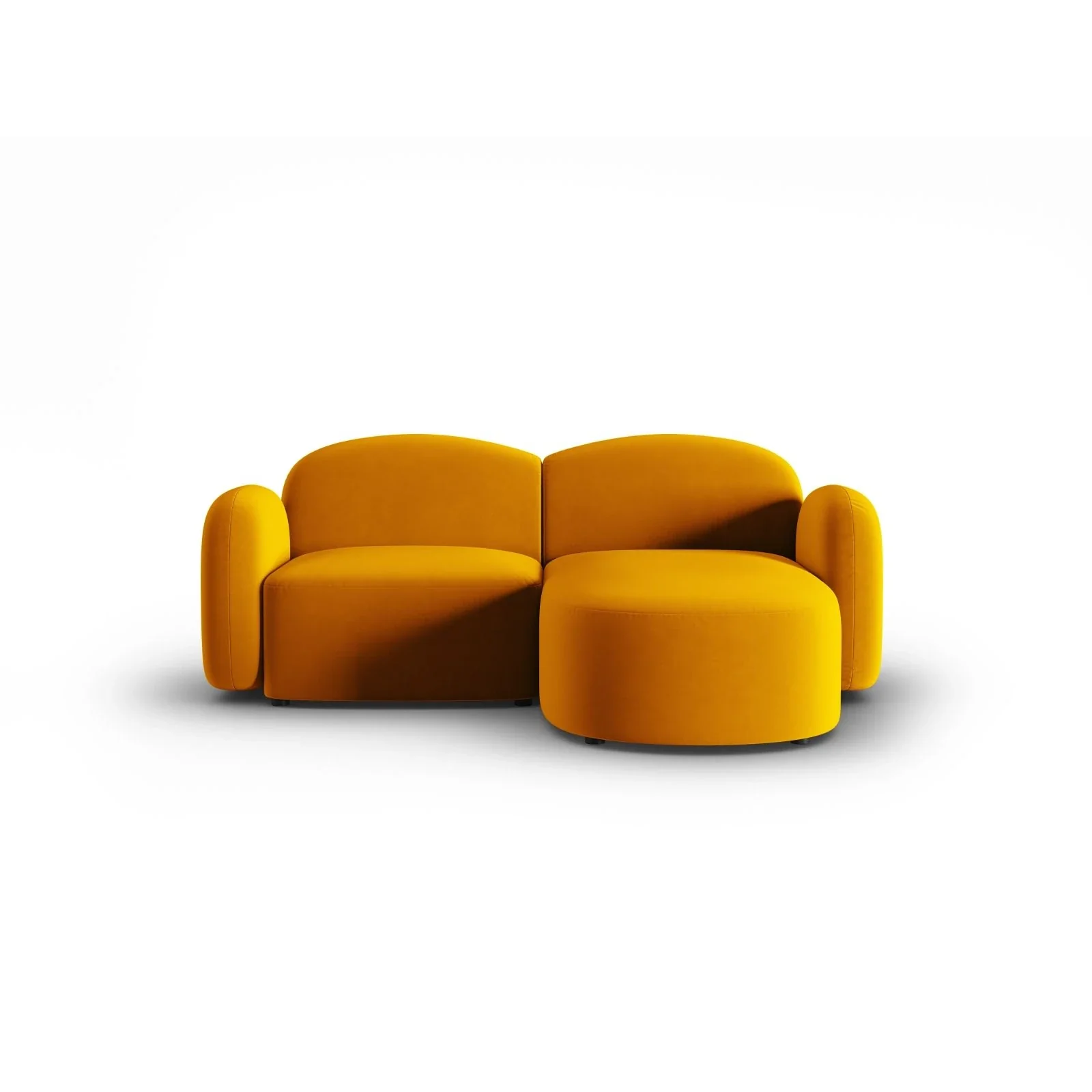 Blair 3-Sitzer Ecksofa Rechts, mit Bezug aus Samt oder Chenille, 194x167 cm - Image 73