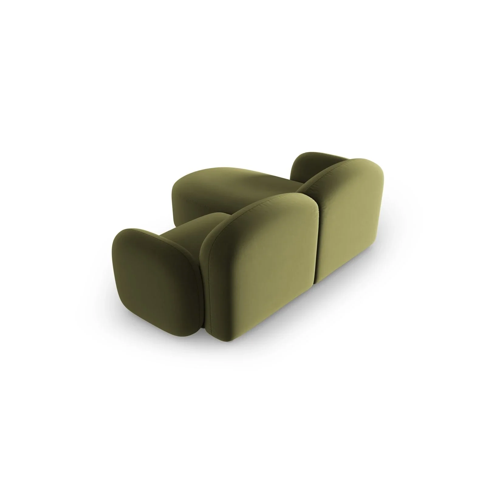 Blair 3-Sitzer Ecksofa Rechts, mit Bezug aus Samt oder Chenille, 194x167 cm - Image 86