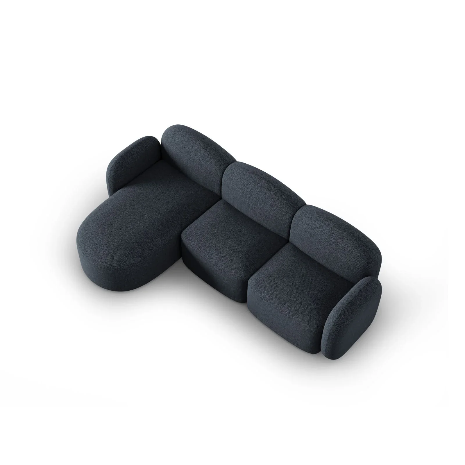 Blair 4-Sitzer Ecksofa Links, mit Bezug aus Samt oder Chenille, 274x167 cm - Image 22