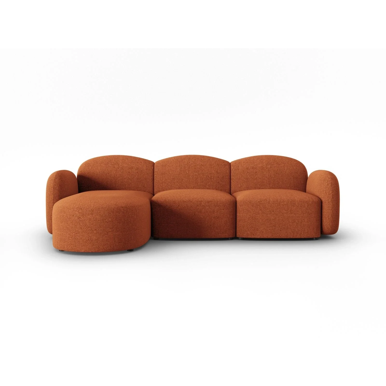 Blair 4-Sitzer Ecksofa Links, mit Bezug aus Samt oder Chenille, 274x167 cm - Image 7