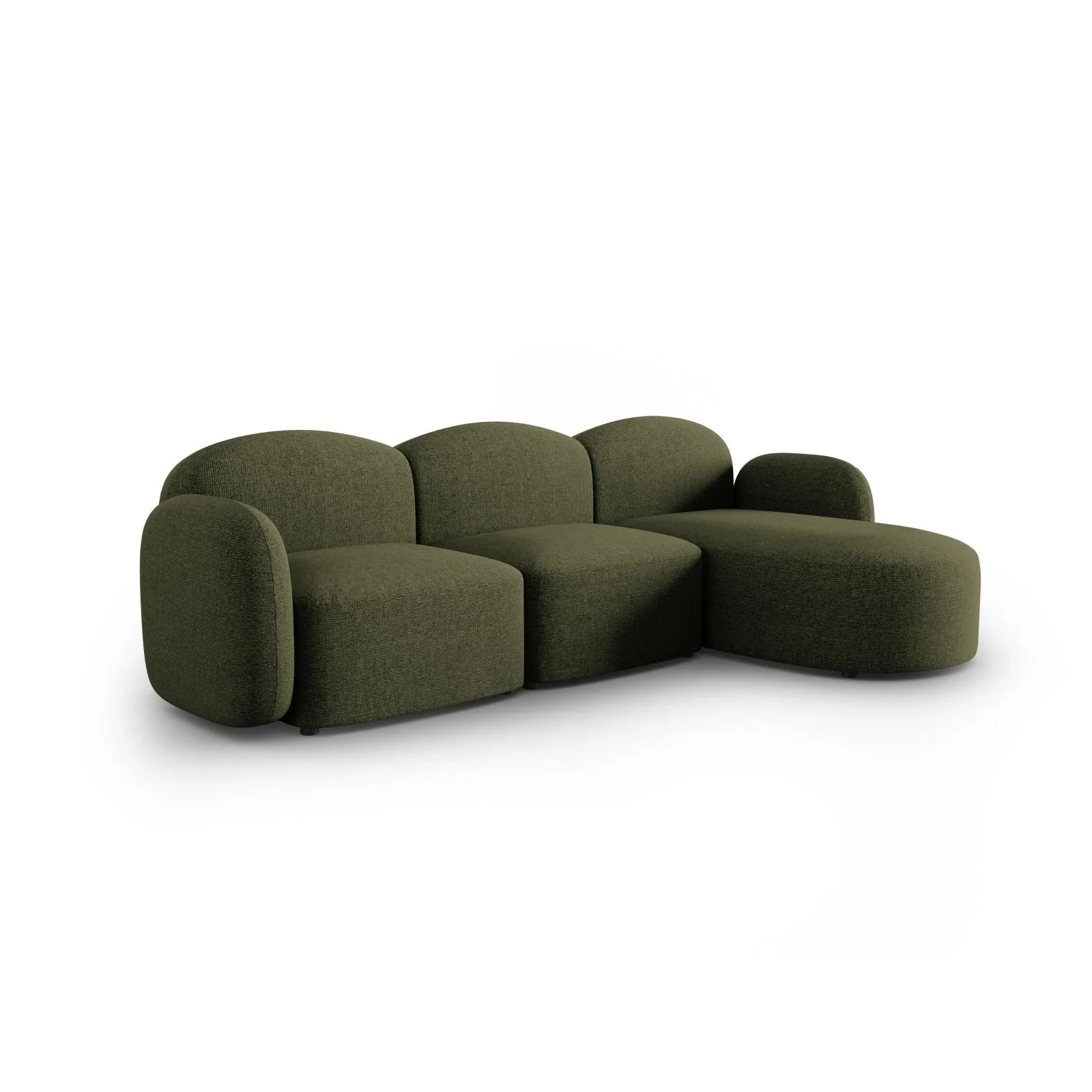 Blair 4-Sitzer Ecksofa Rechts, mit Bezug aus Samt oder Chenille, 274x167 cm - Image 15