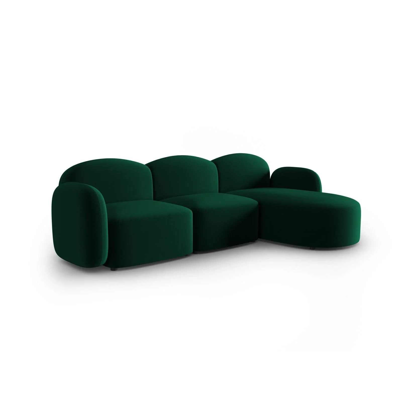 Blair 4-Sitzer Ecksofa Rechts, mit Bezug aus Samt oder Chenille, 274x167 cm - Image 54