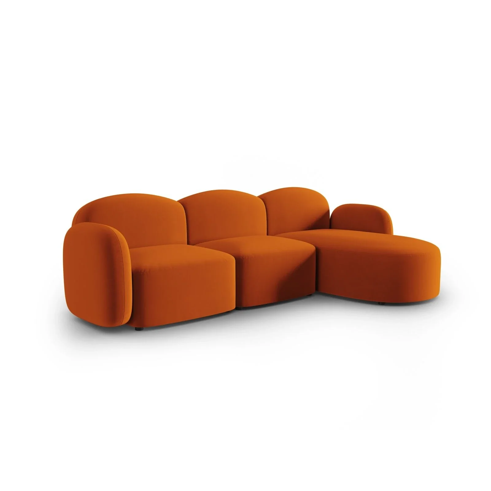 Blair 4-Sitzer Ecksofa Rechts, mit Bezug aus Samt oder Chenille, 274x167 cm - Image 59