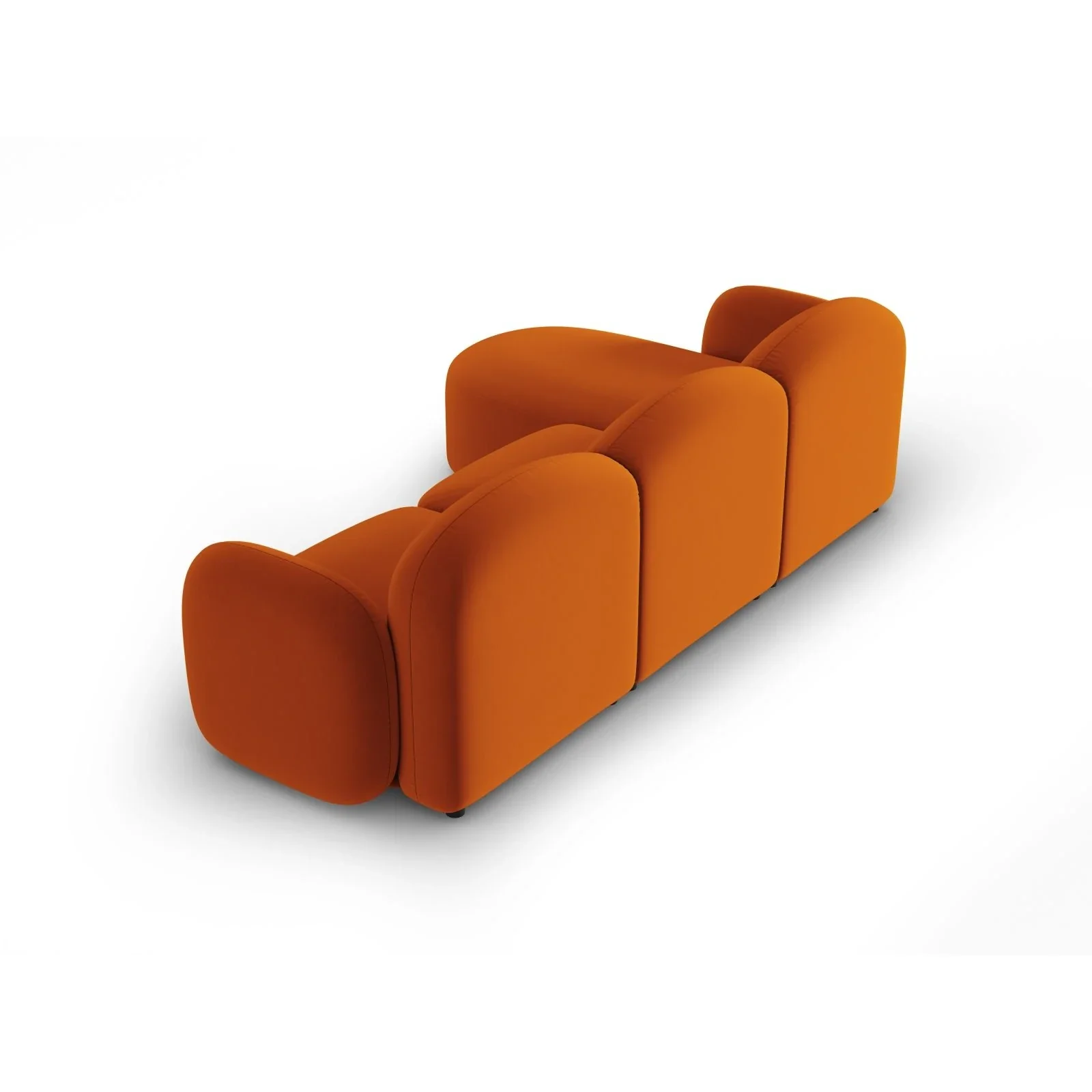 Blair 4-Sitzer Ecksofa Rechts, mit Bezug aus Samt oder Chenille, 274x167 cm - Image 61